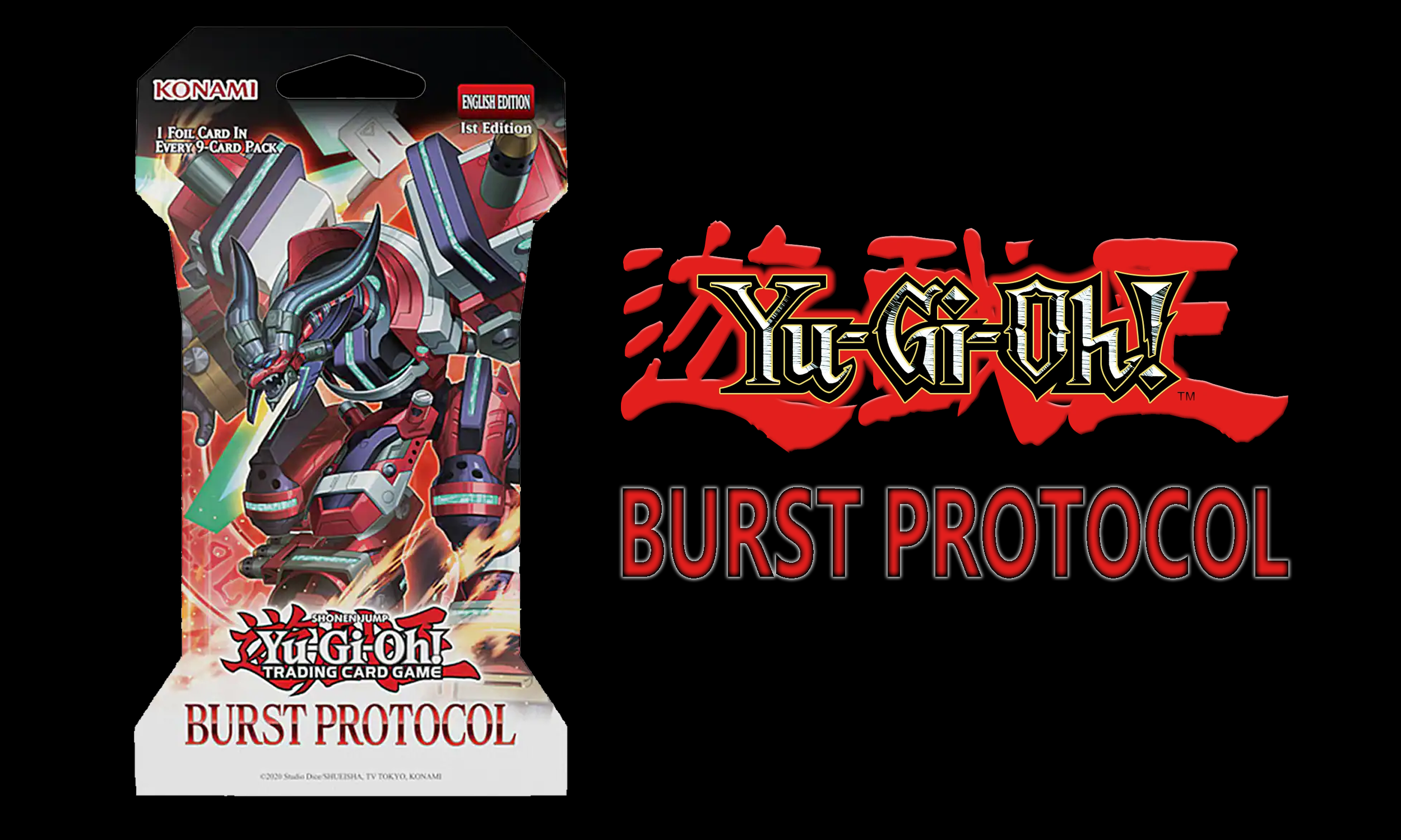 Yu-Gi-Oh! TCG - Burst Protocol 1st Edition Sleeved Booster Pack