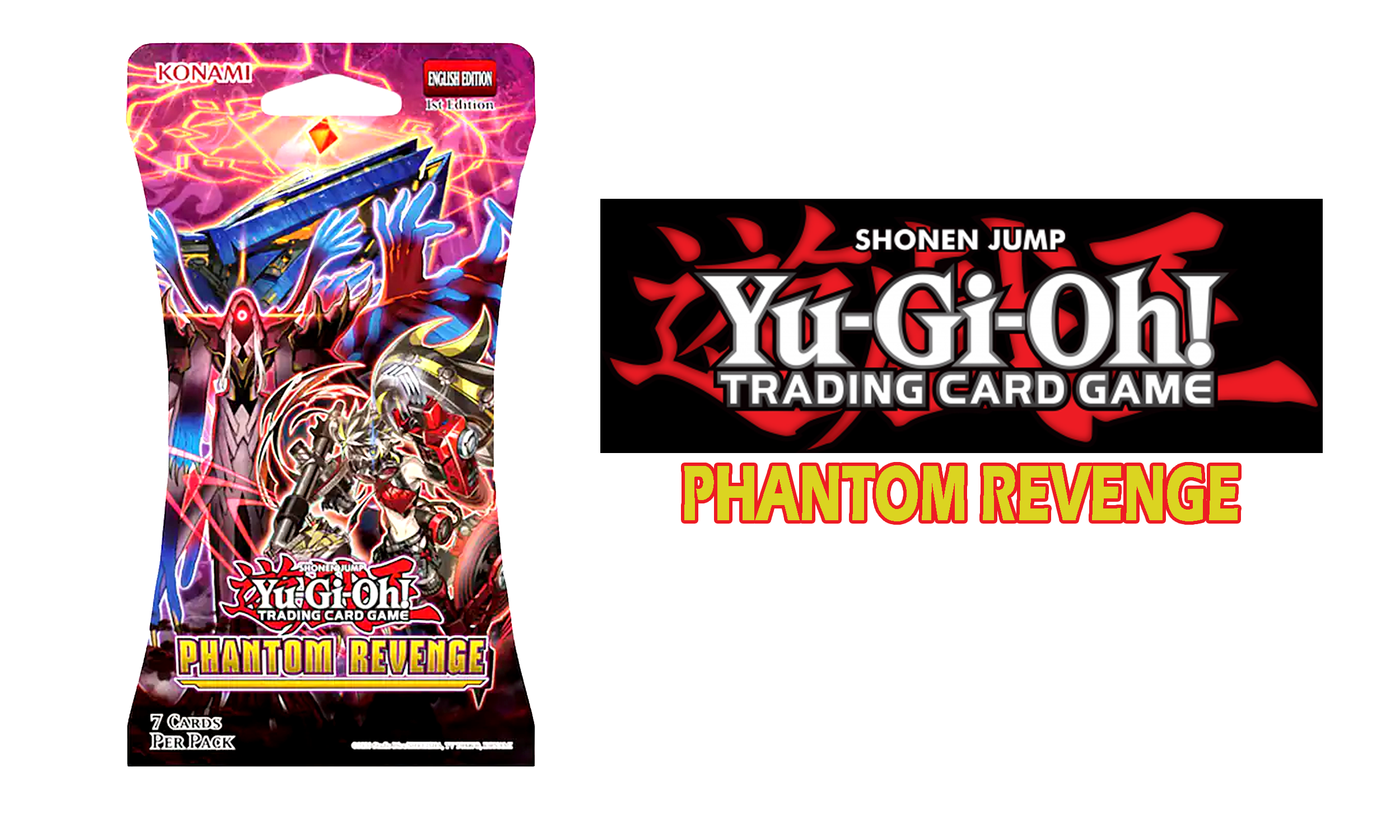 Yu-Gi-Oh! TCG - Phantom Revenge 1st Edition Sleeved Booster Pack