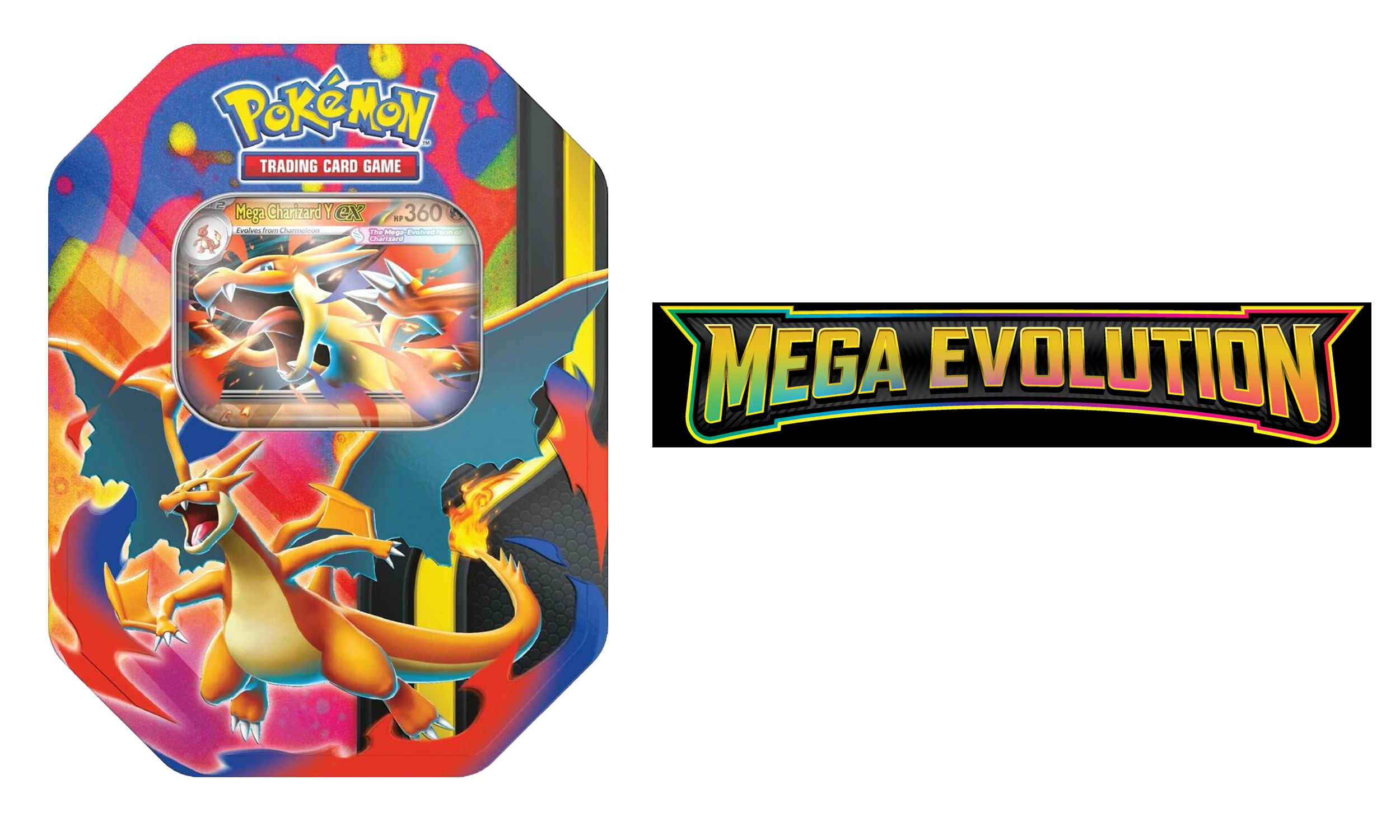Pokemon Mega Evolution - Mega Charizard Y EX 2026 Tin with Promo