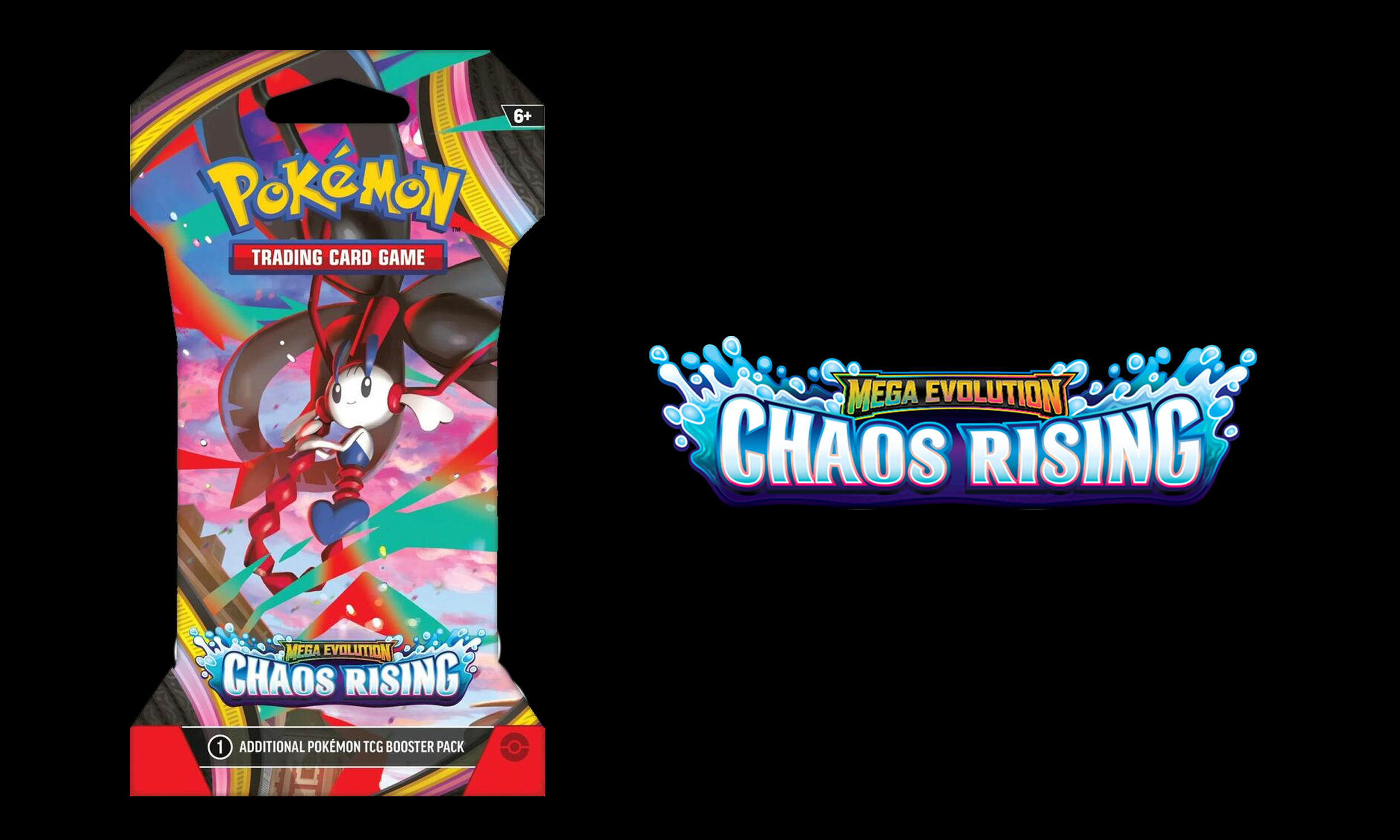 Mega Evolutions Chaos Rising - Sleeved Booster Pack