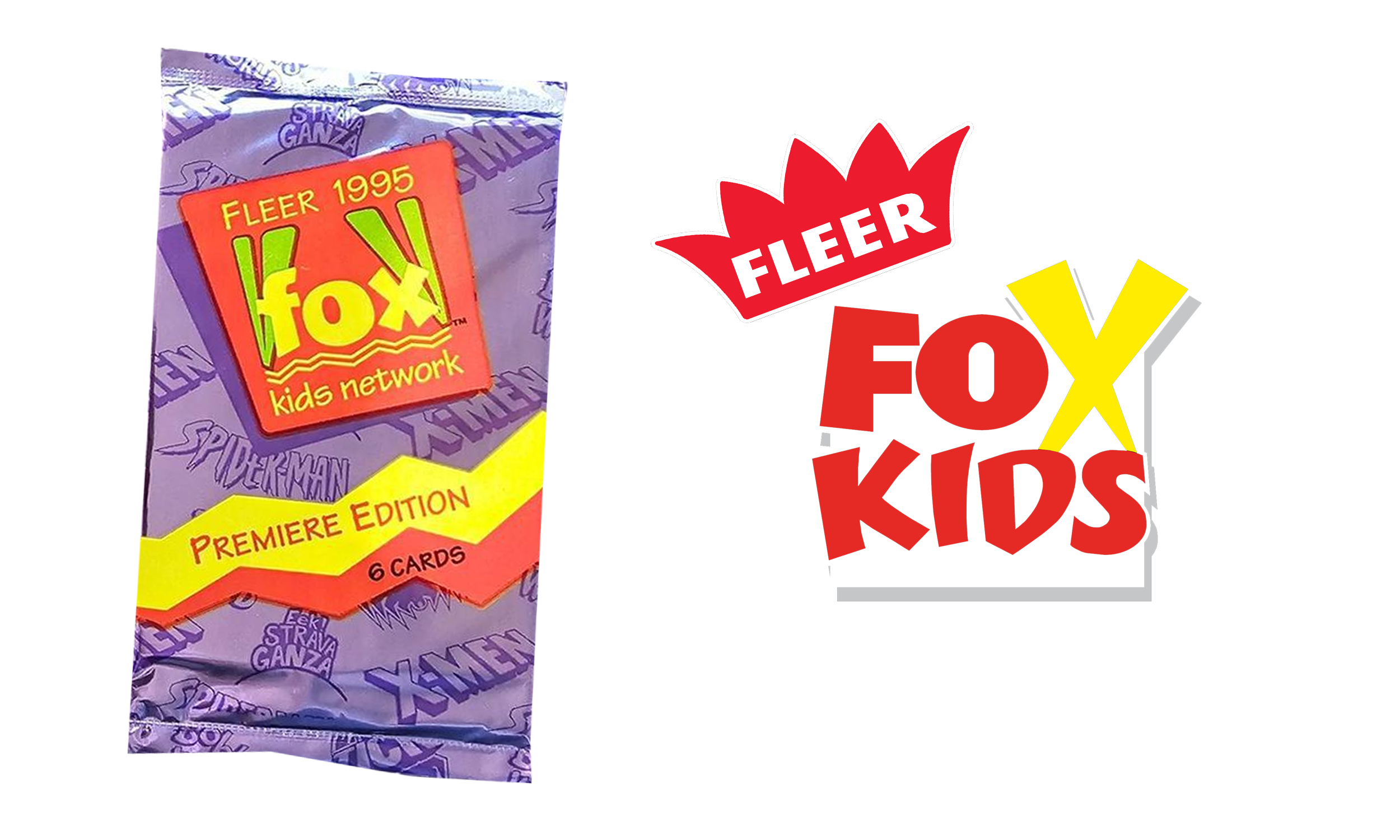 Fox Kids Network PNG Trading Card Pack Vintage.png