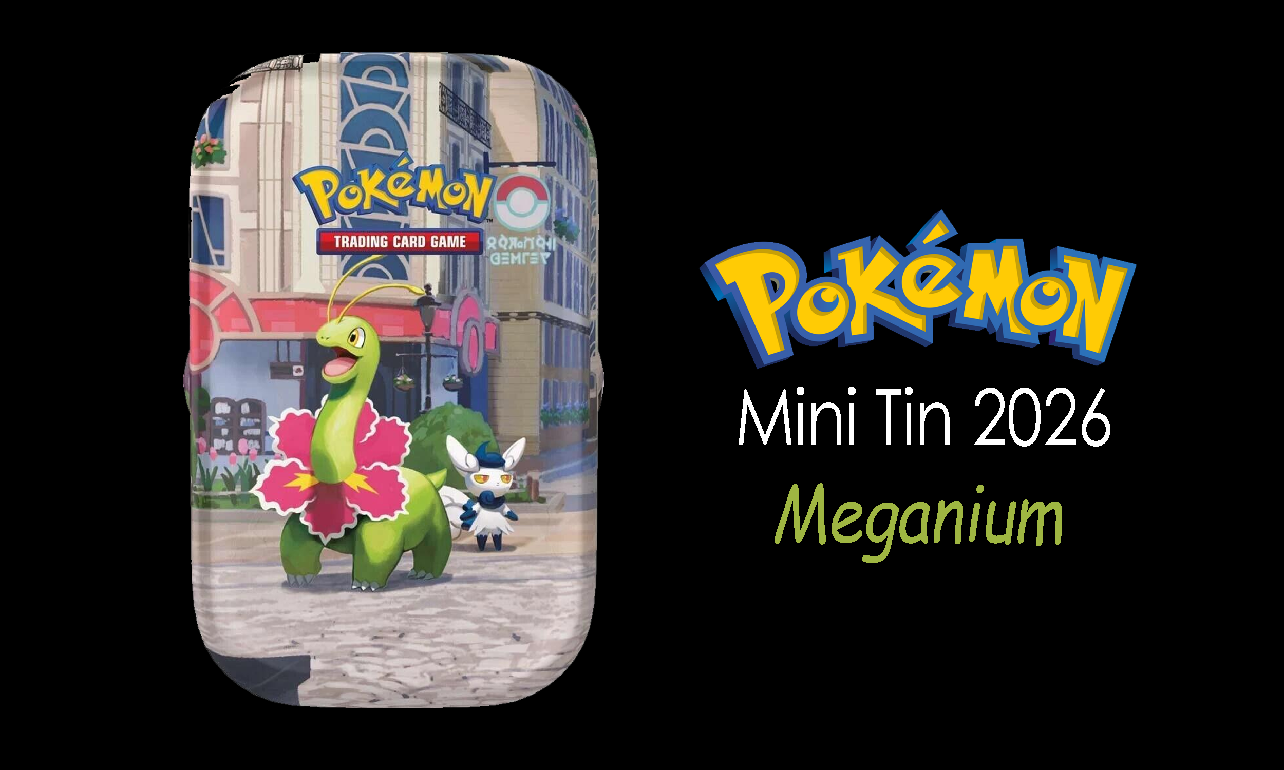 Meganium Mini Tin Pokemon PNG.png