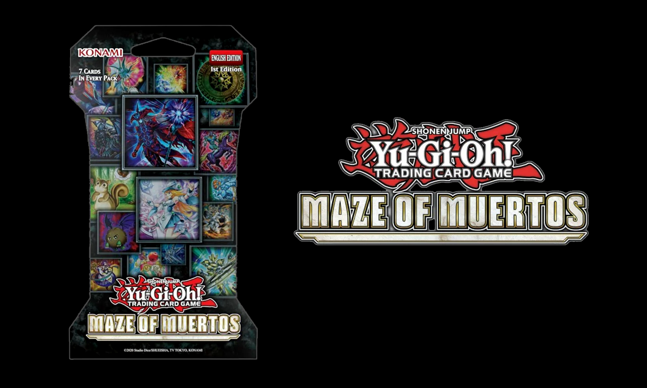 Yu-Gi-Oh! TCG - Maze of Muertos 1st Edition Sleeved Booster Pack