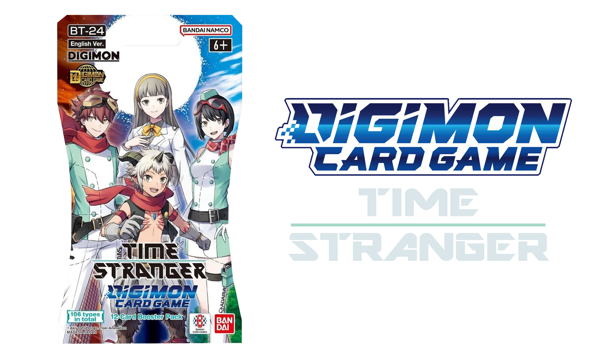 Digimon Card Game - Time Stranger Sleeved Booster Pack