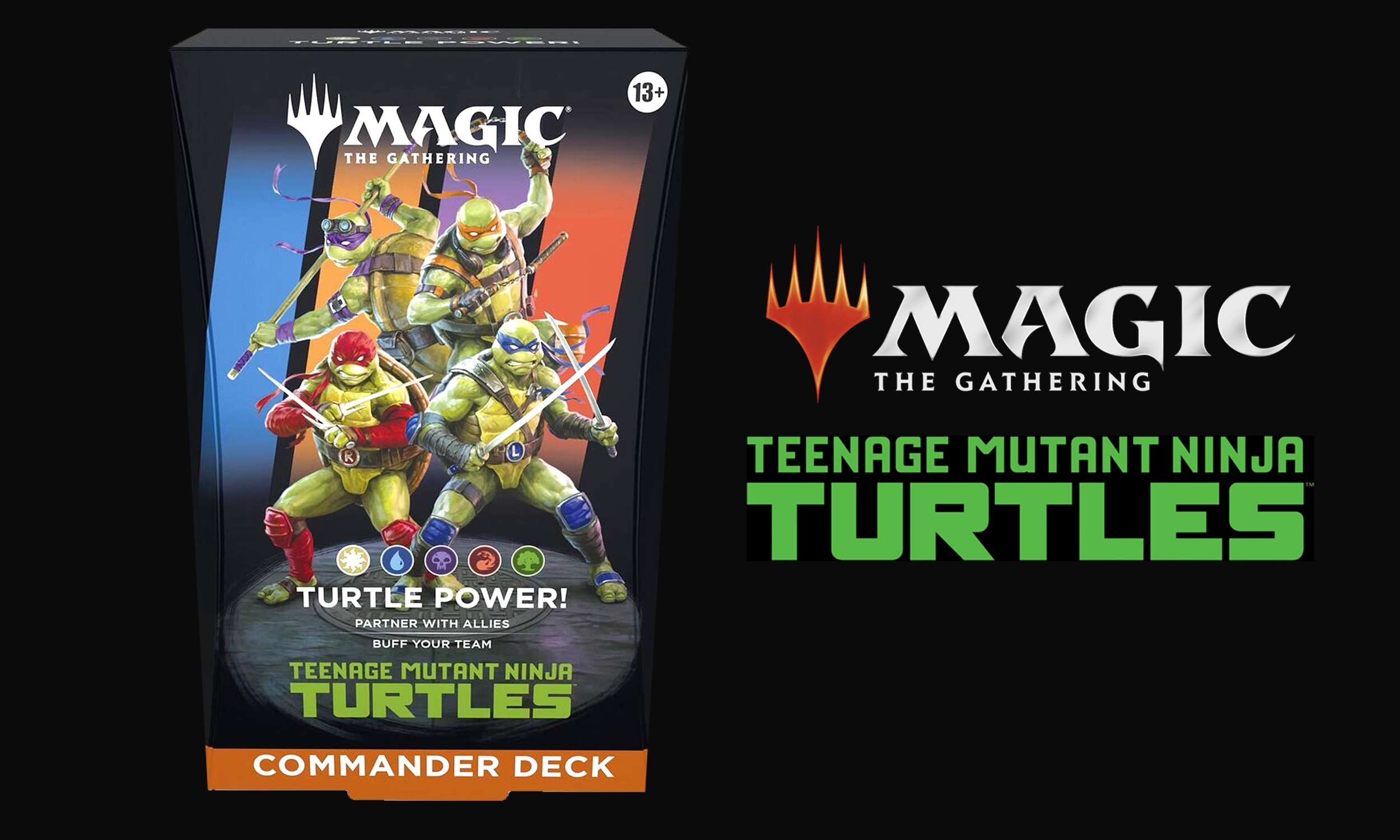 Magic the Gathering TCG - Teenage Mutant Ninja Turtles Commander Deck