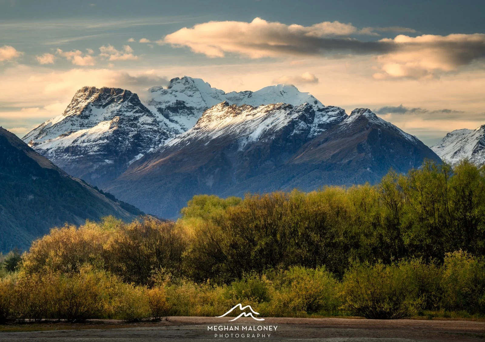 Mt Earnslaw Golden Evening