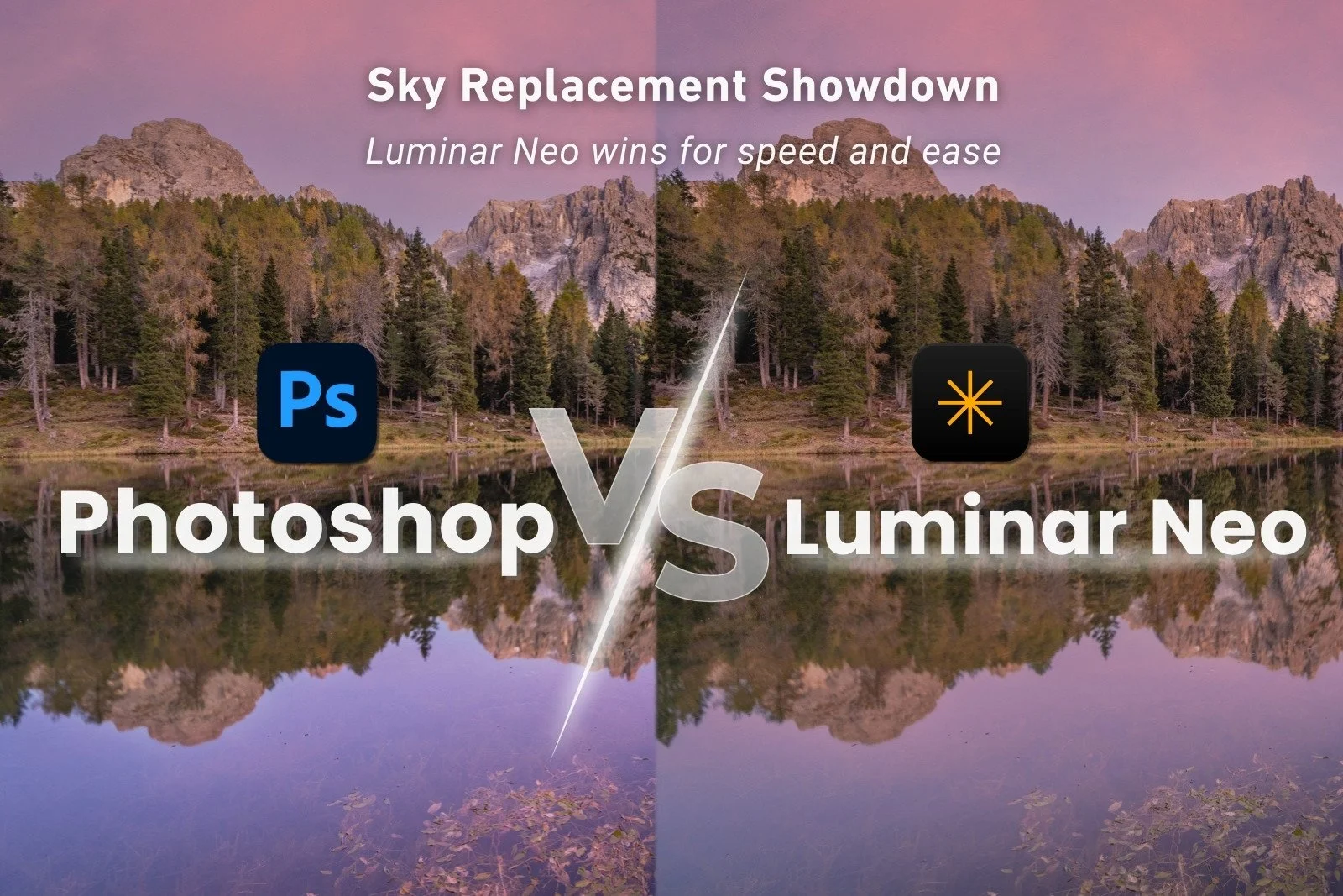 sky replacement photoshop luminar neo