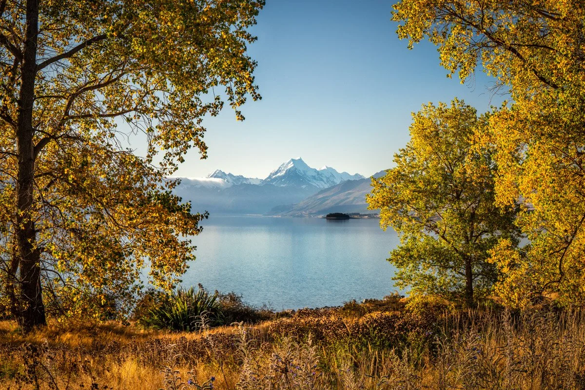 mt cook autumn nz landscape photography workshop
