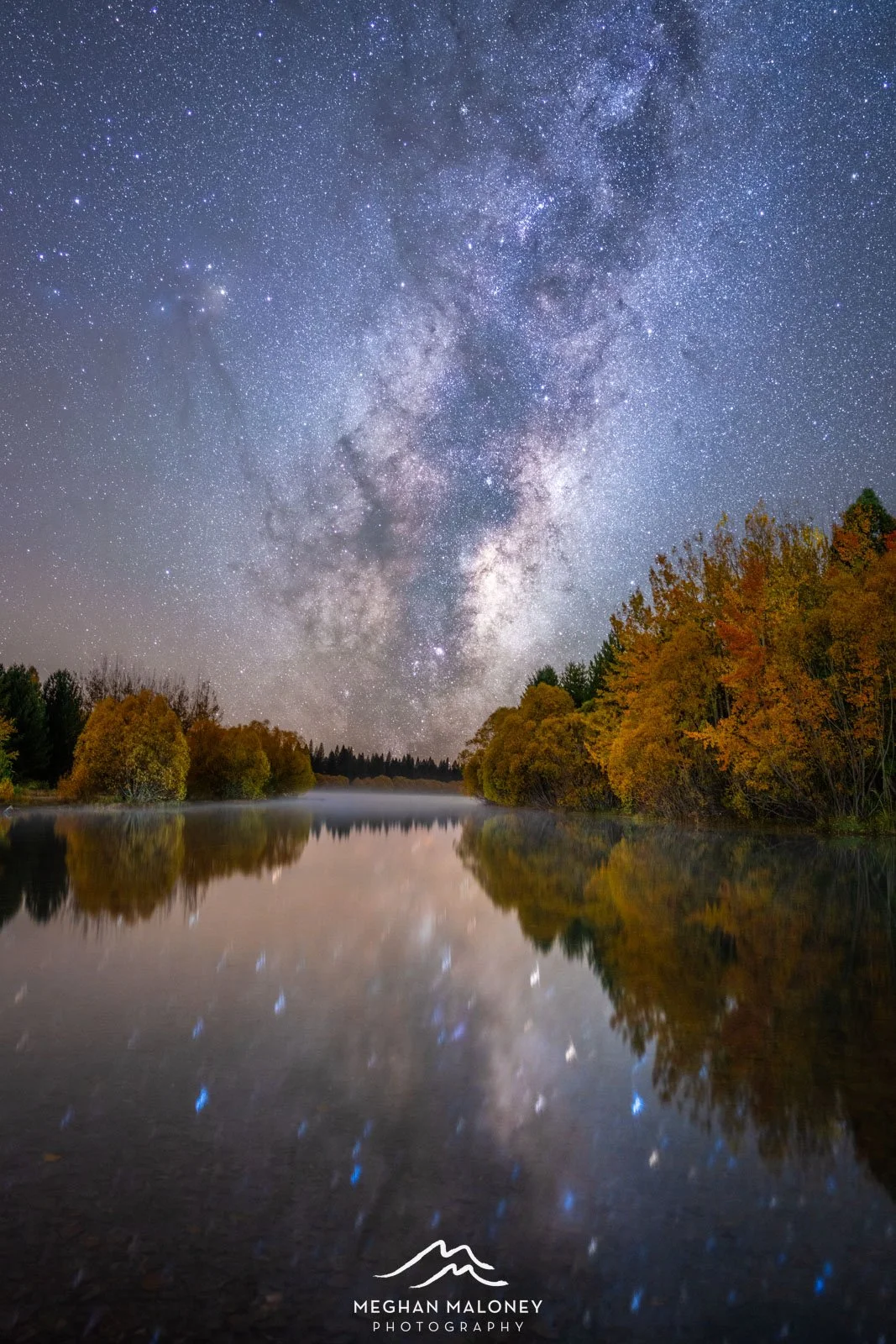 Autumn Milky Way Reflections