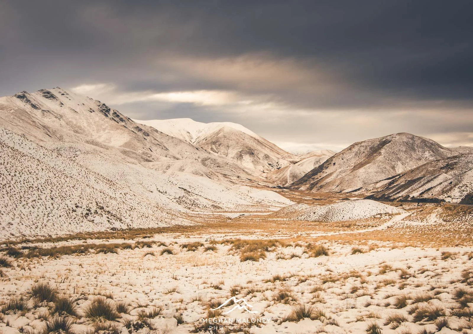 Lindis Pass Snow Light