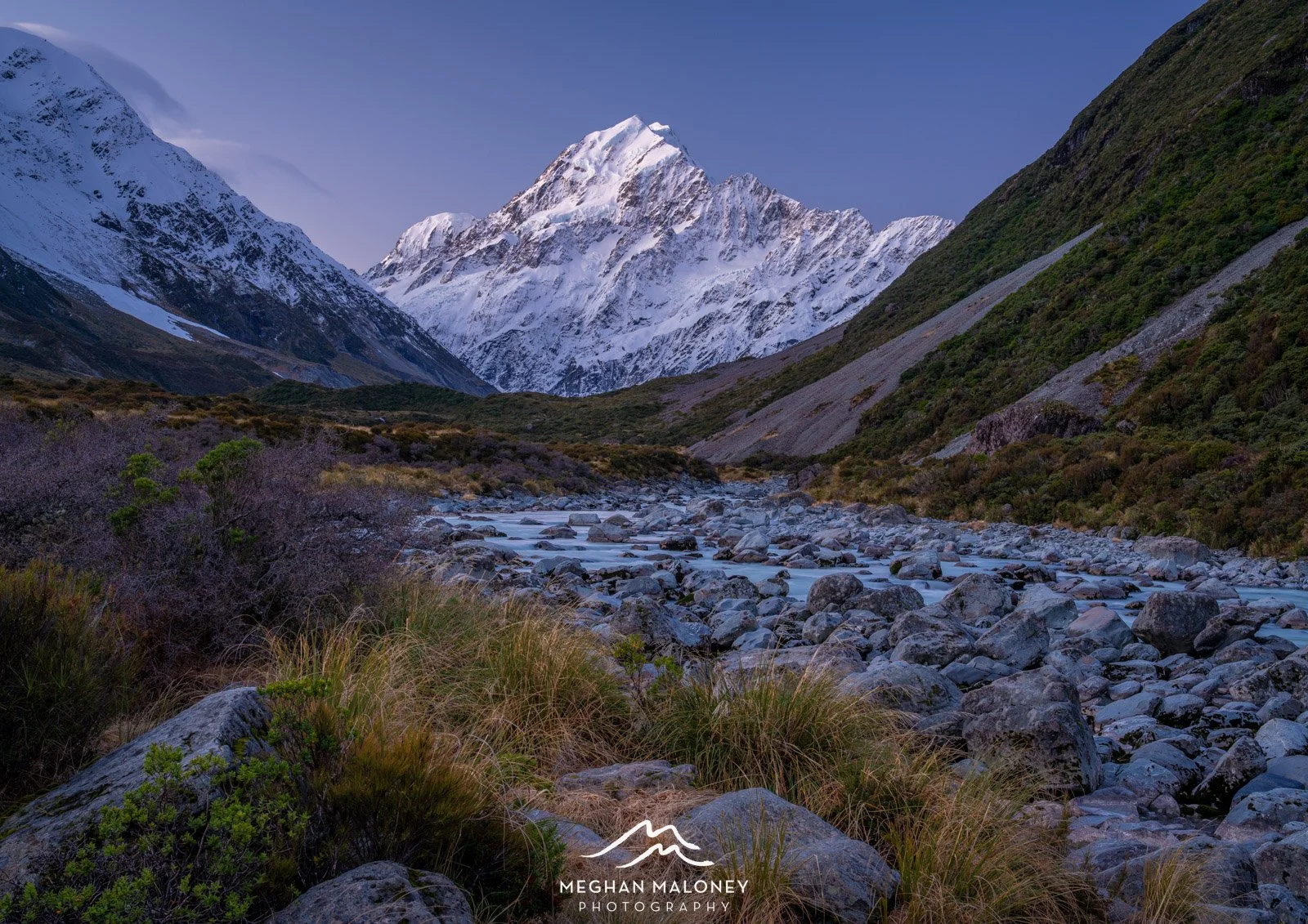 Hooker River Blue Hour