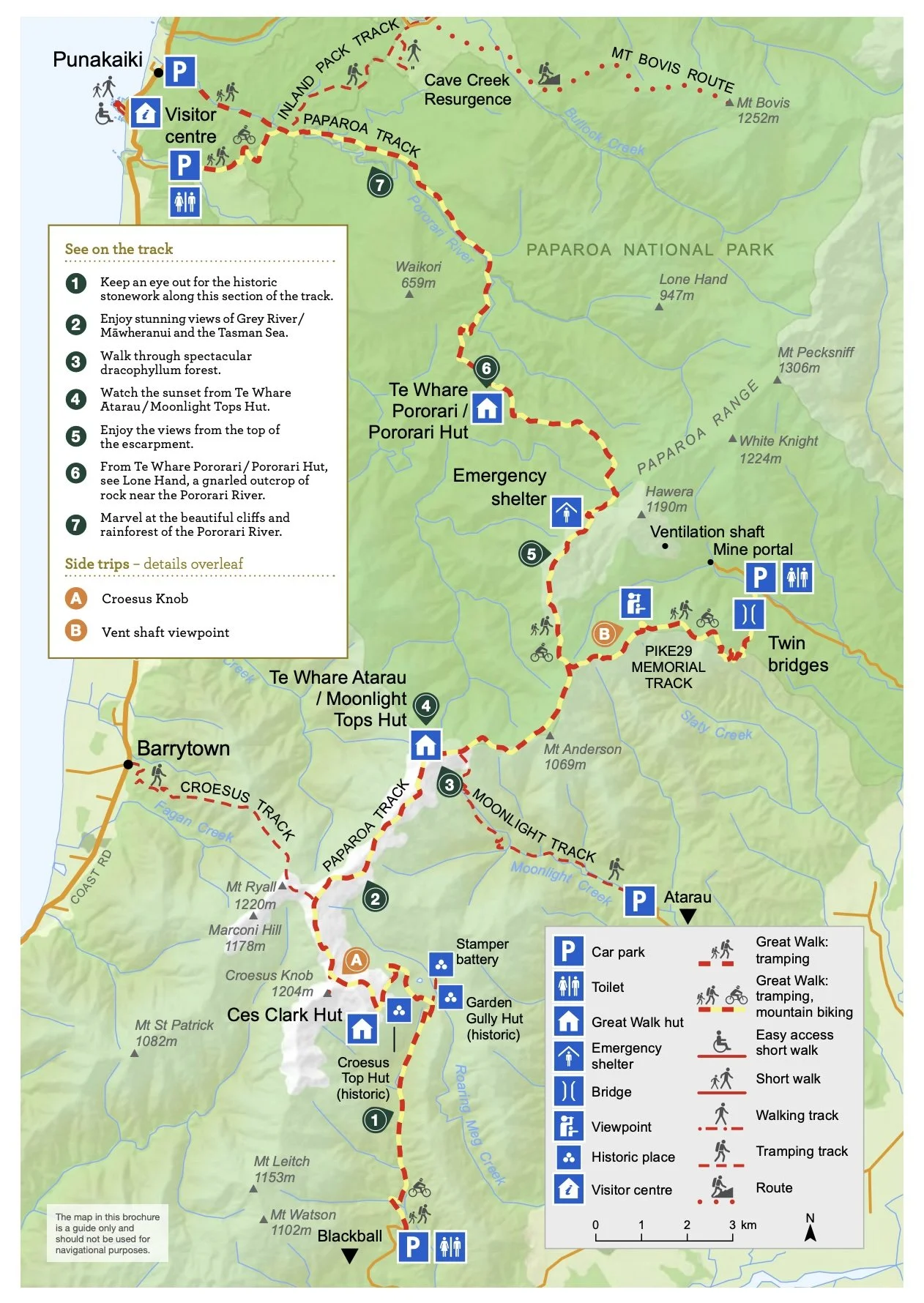 paparoa track map