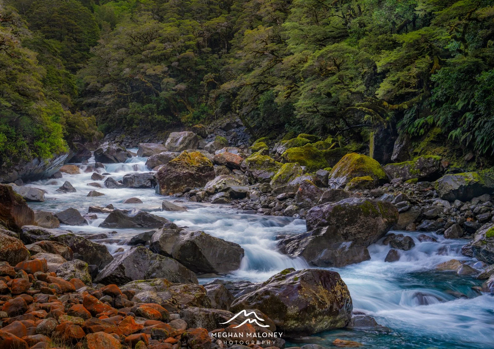 Hollyford River Colours