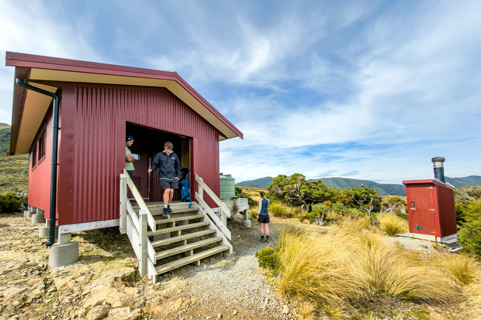 emergency shelter paparoa track