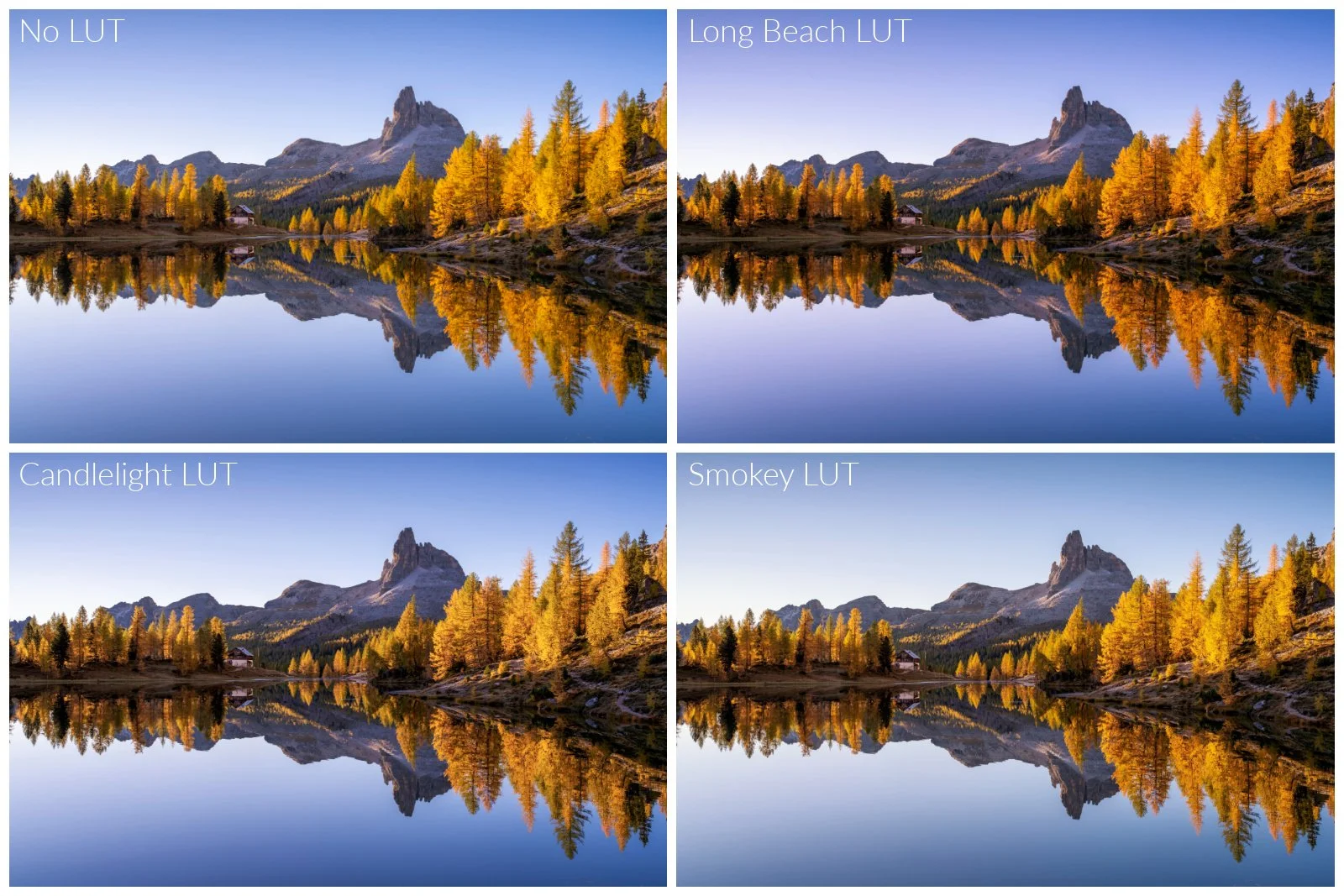 using luts for mood luminar