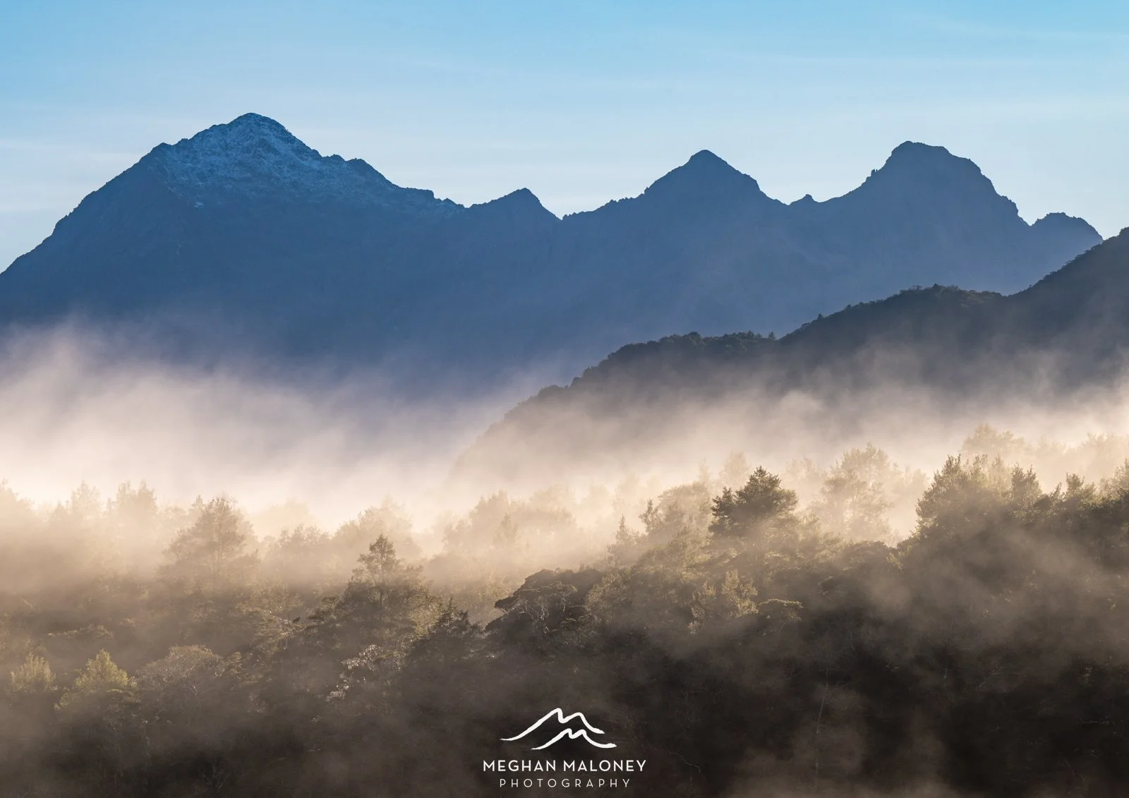 Morning Mountain Mist Layers