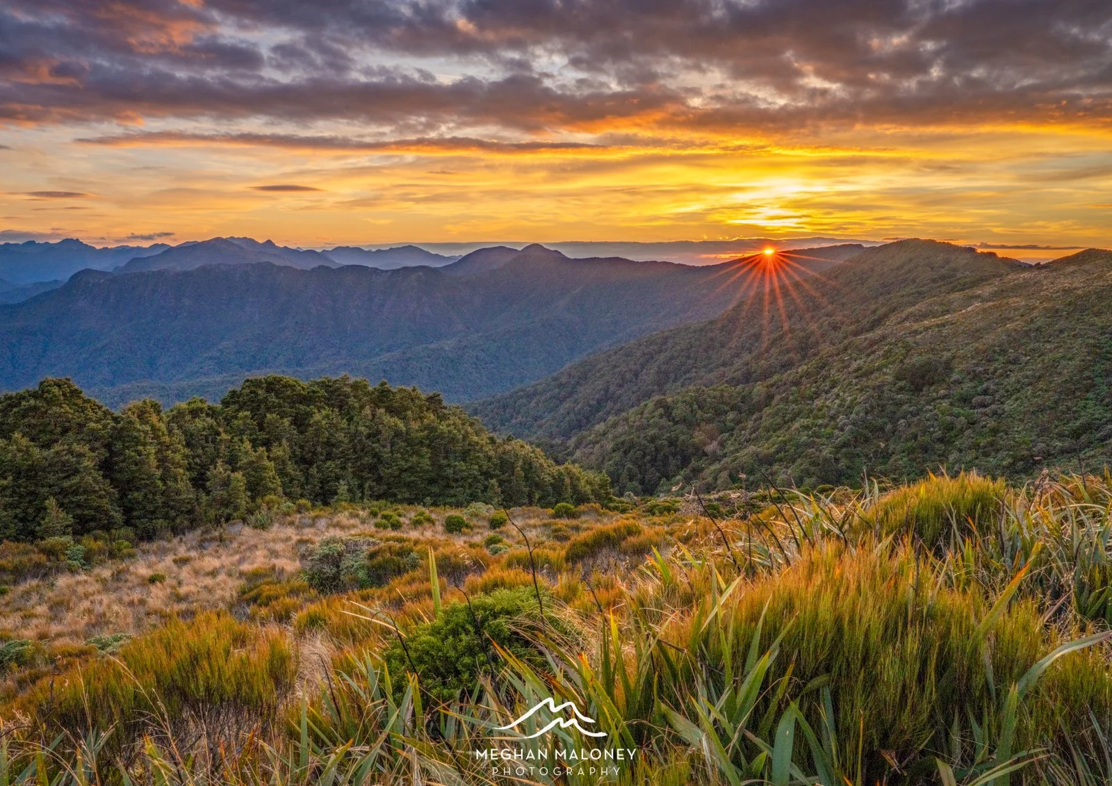 Moonlight Tops Paparoa Track Sunrise