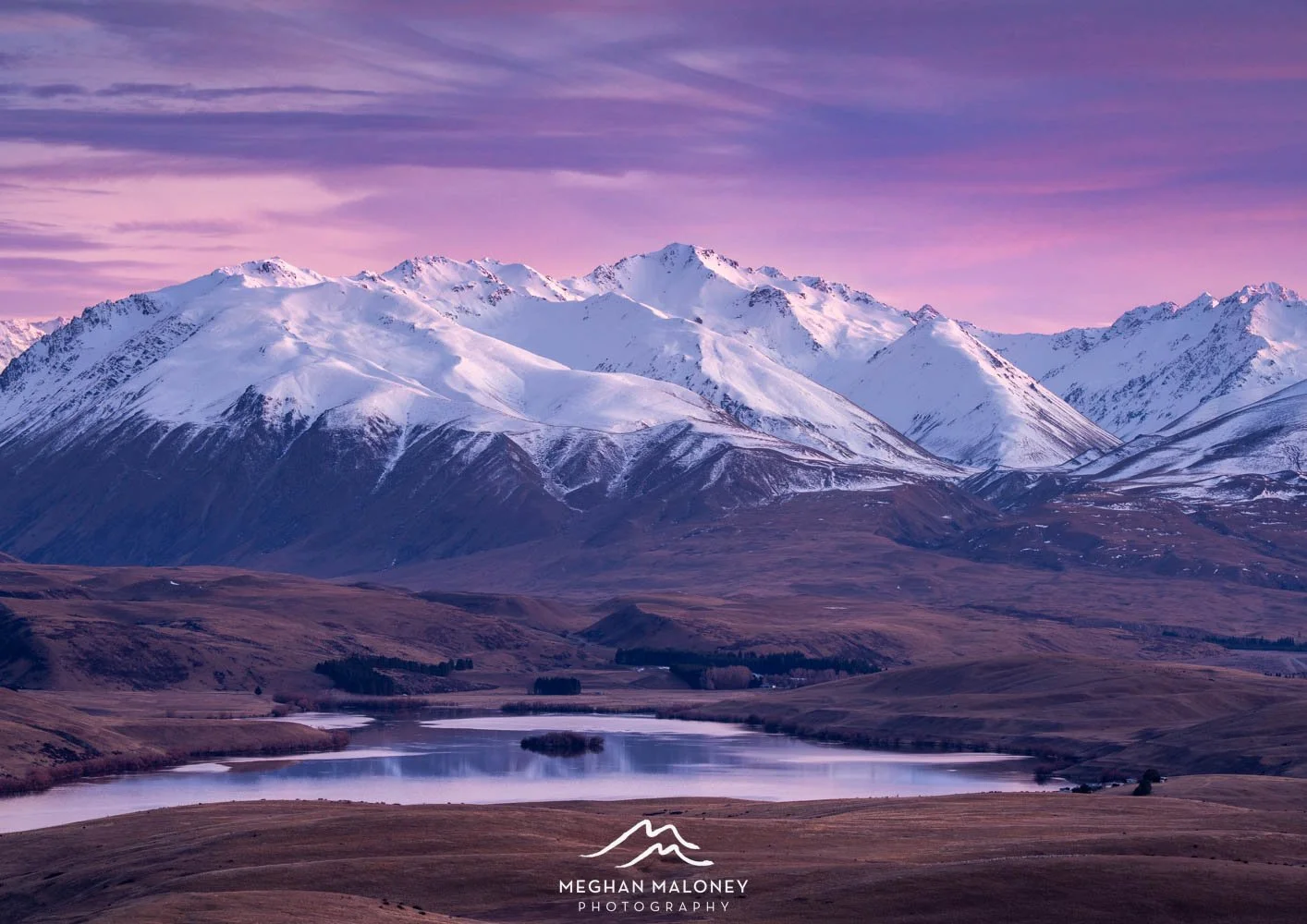 Dawn from Mt John, Tekapo