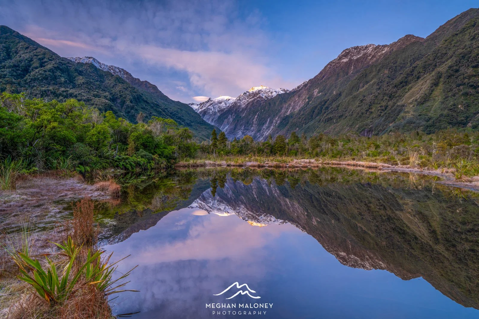 Peters Pool Sunrise Reflection