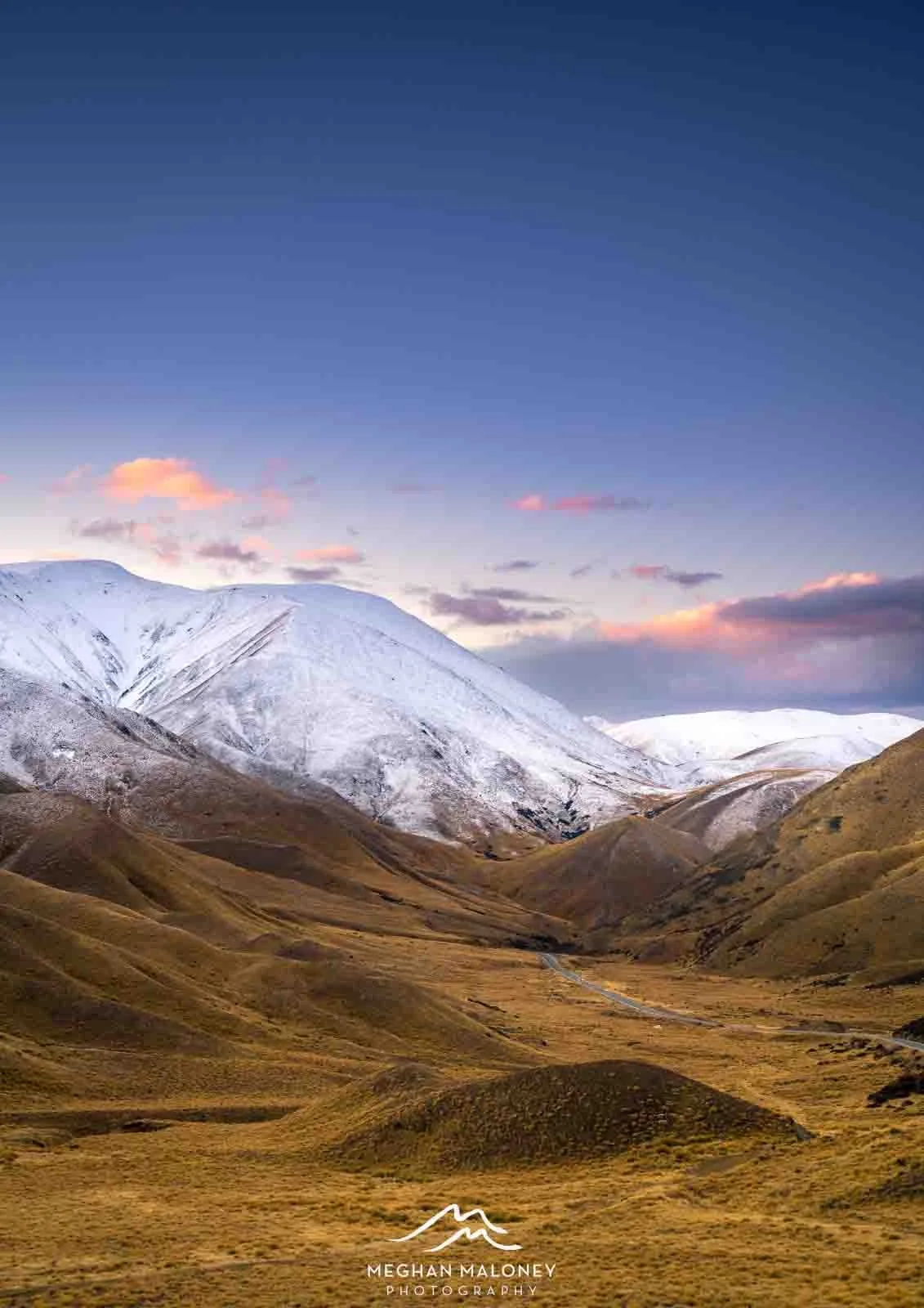 Lindis Pass Blue Hour