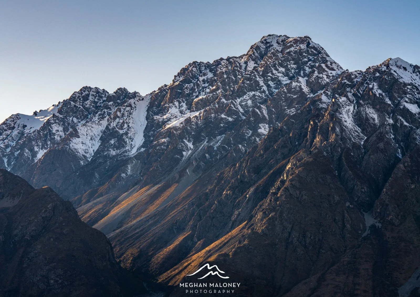 Mt Blackburn Golden Light