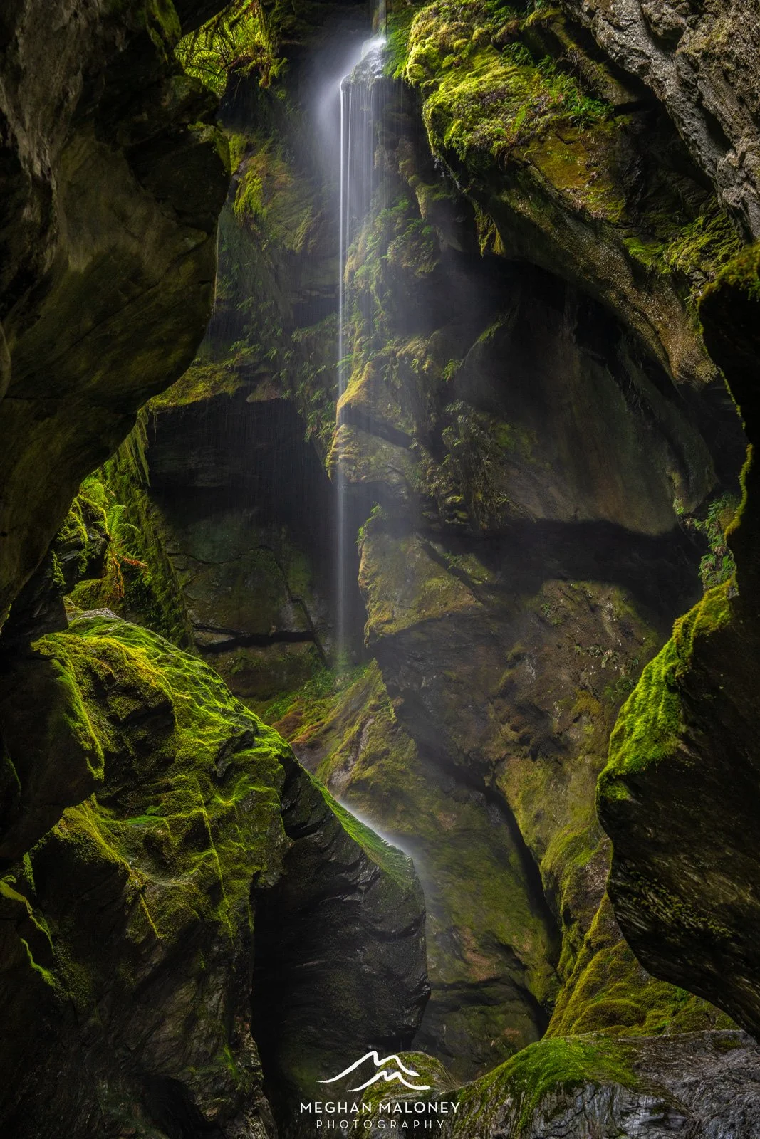 Wilson Creek Waterfall Chasm