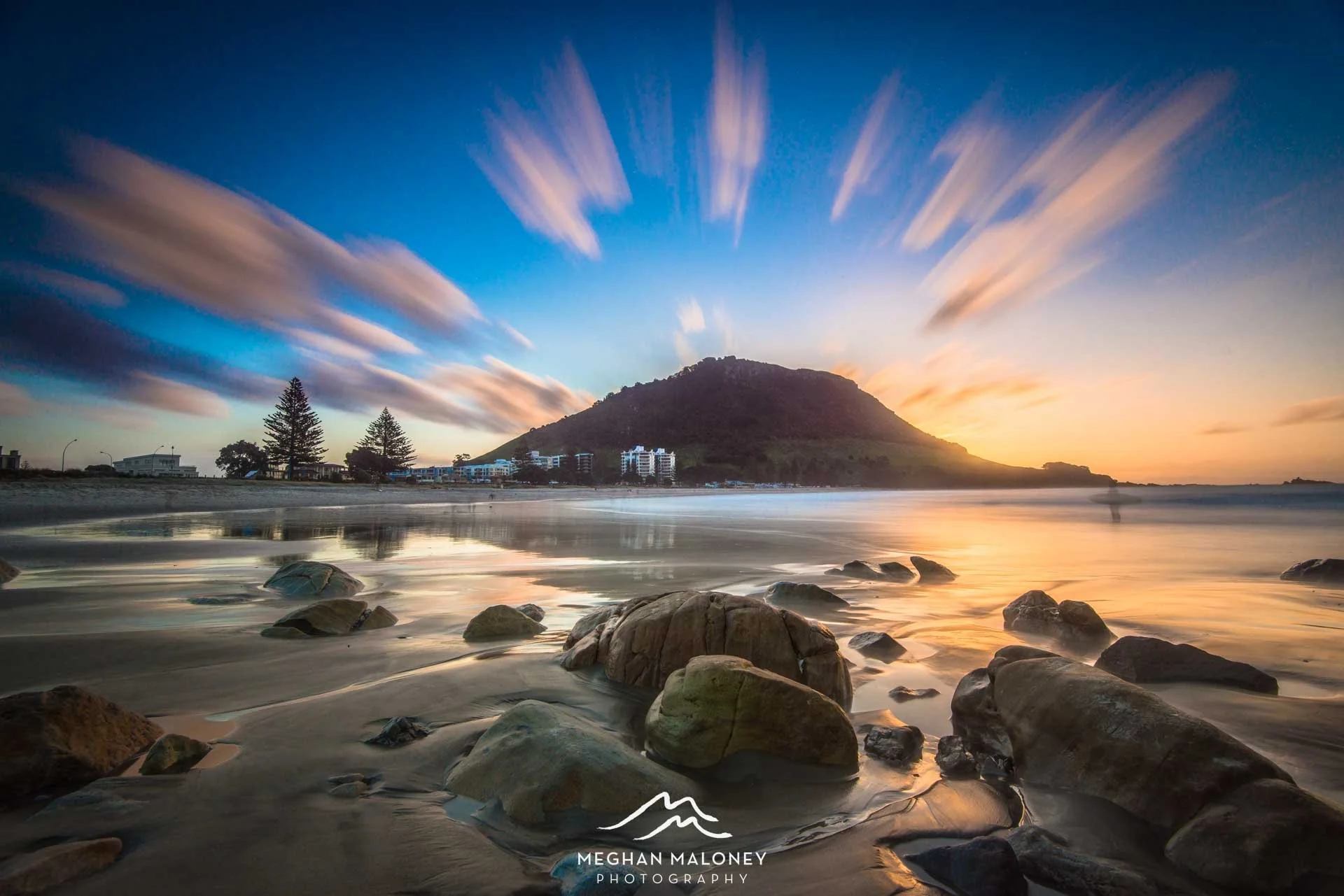 Mount Maunganui Sunset Exclamation