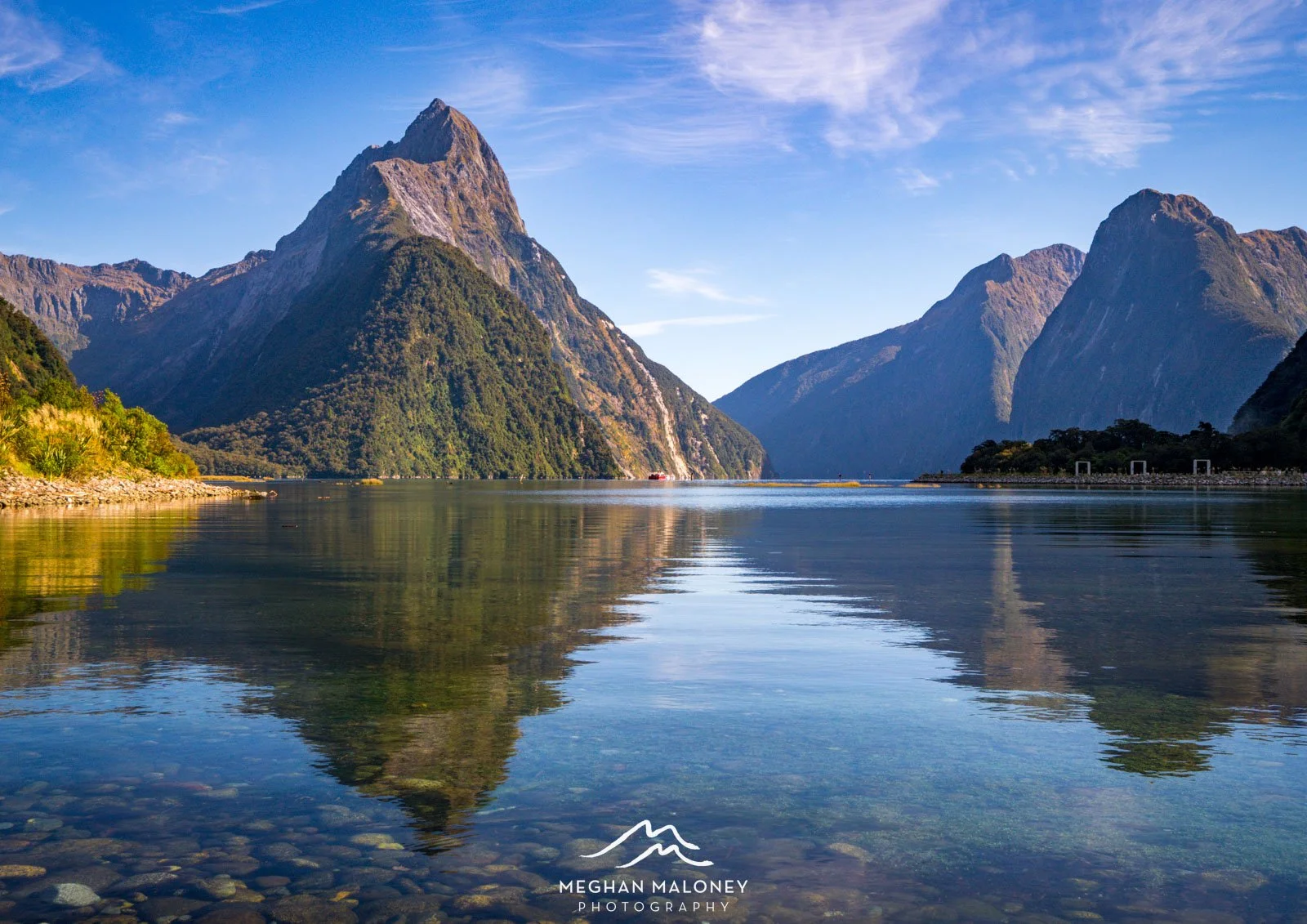 Mitre Peak Rippled Reflection