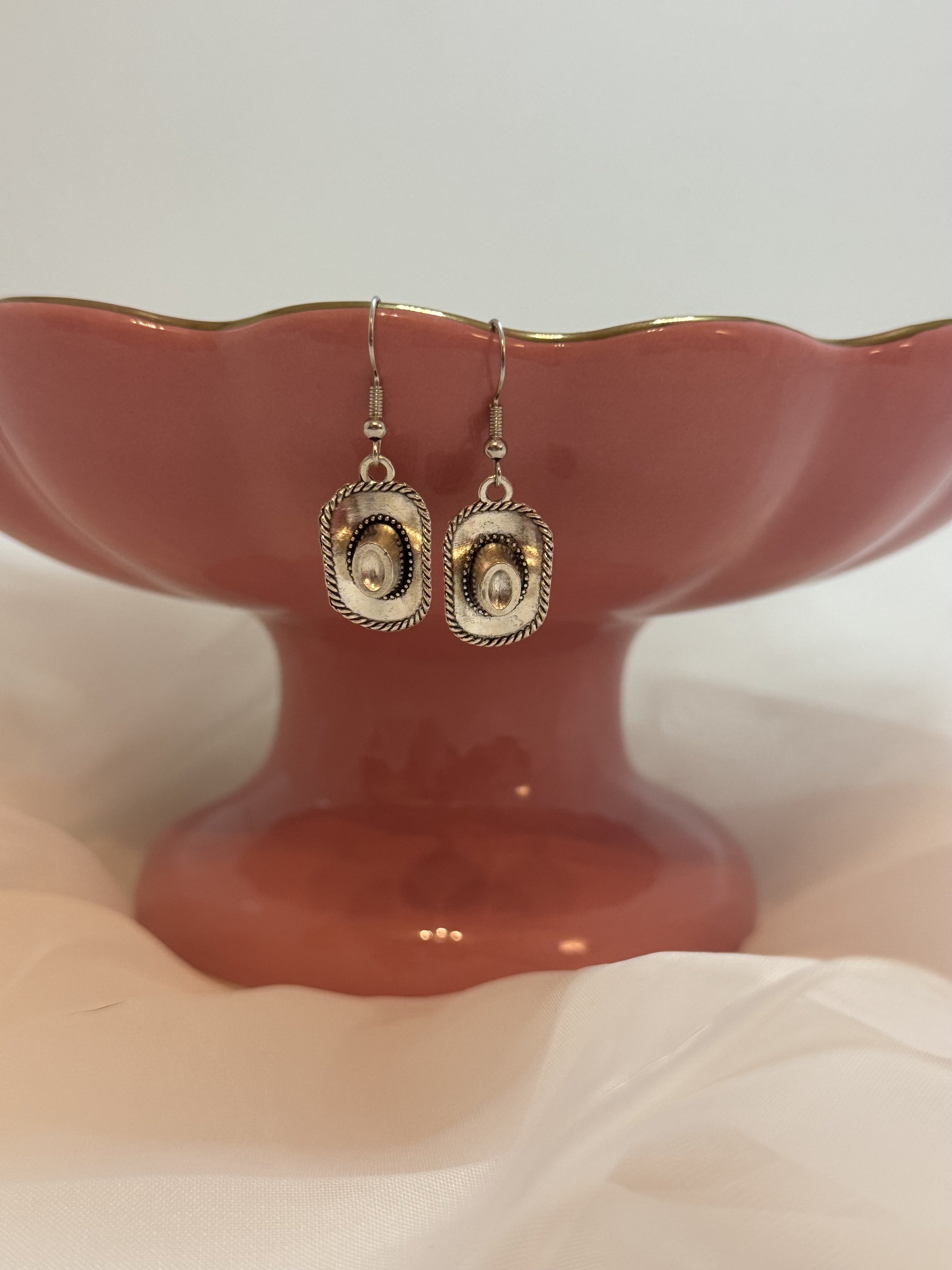 Cowboy Hat Earrings