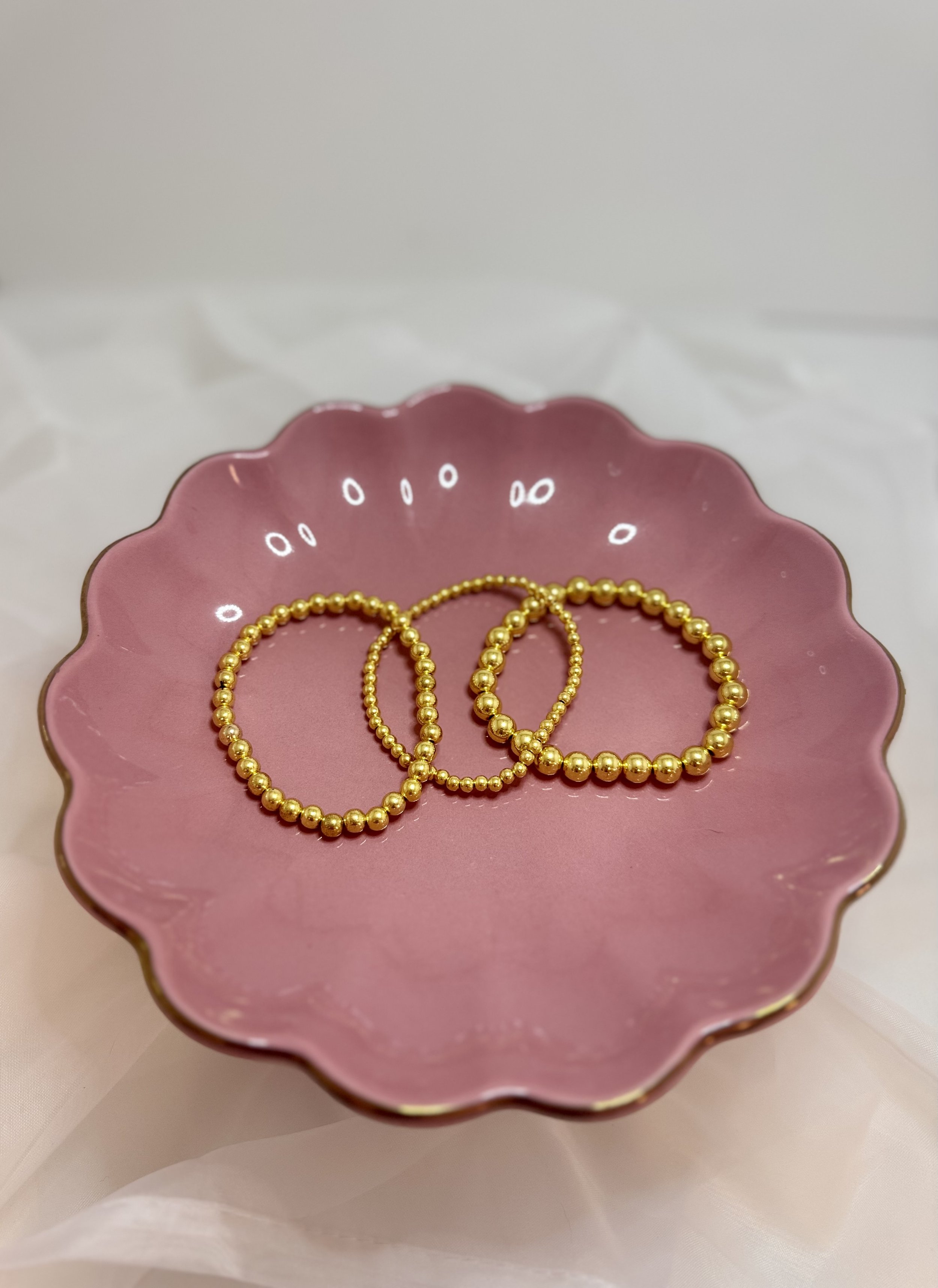 Gold Bracelet Stack
