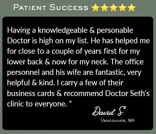 Happy patient who recommends Dr. Gambee to everyone