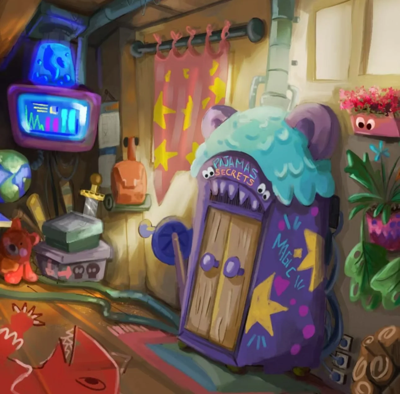 Michele Pajama tree house 4.JPG