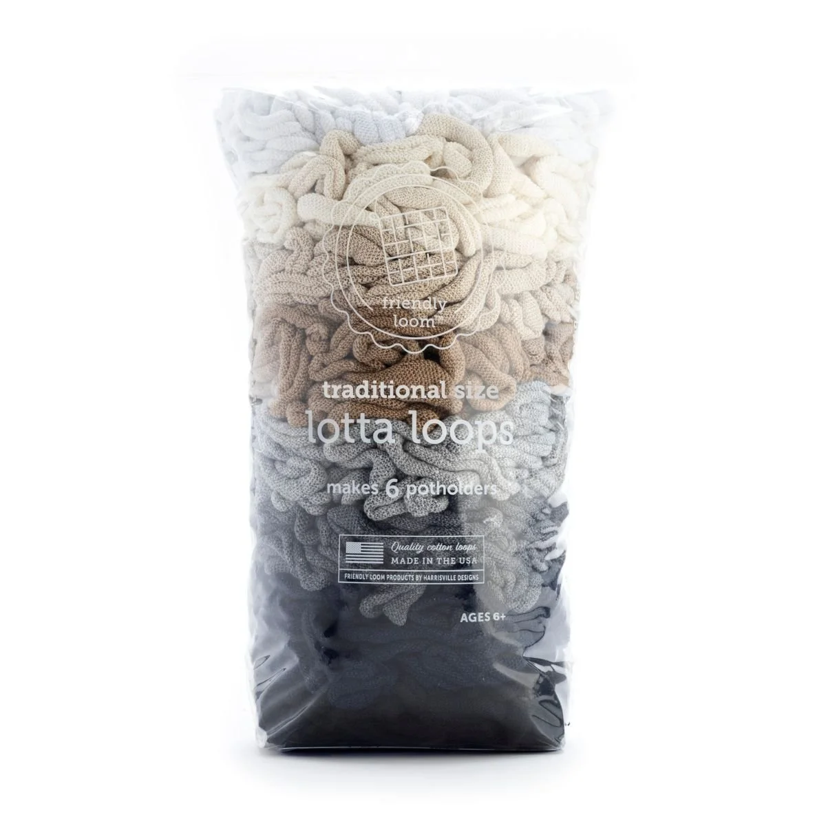 Lotta Loops Cotton Potholder Loops by Friendly Loom™