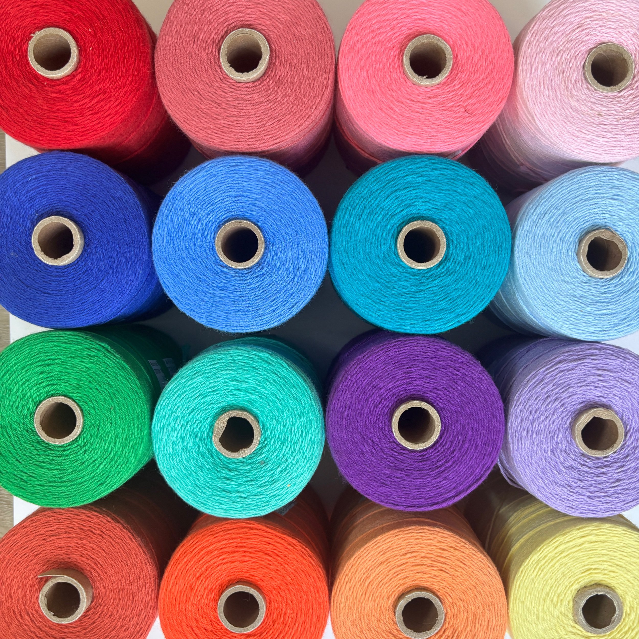Maurice Brassard 8/4 Cotton Weaving Yarn — Available in 81 Colors