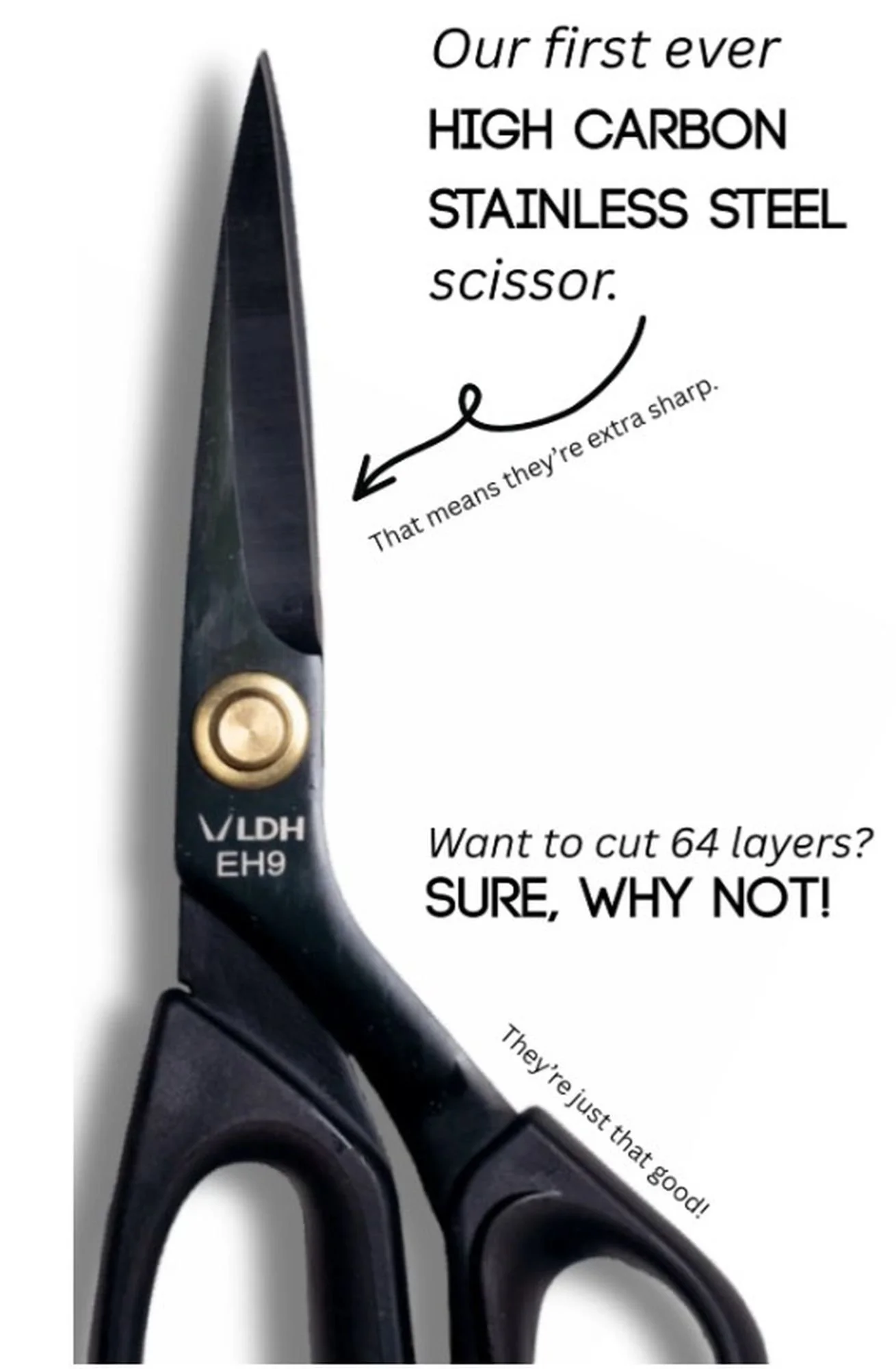 LDH-Ergonomic-Scissor-Close-Up -Carbon-Stainless -Steel-Blade.jpg