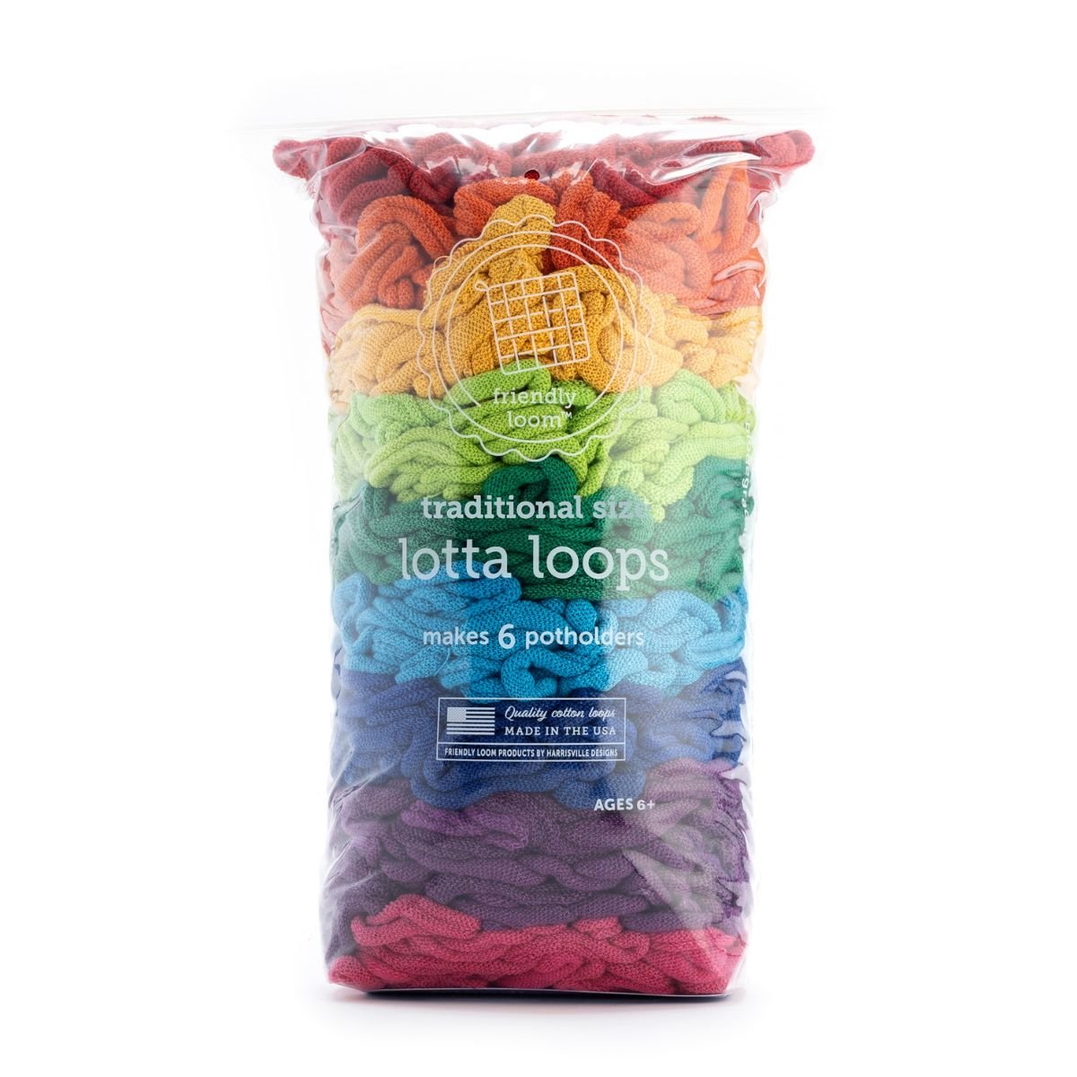 Lotta Loops Cotton Potholder Loops by Friendly Loom™