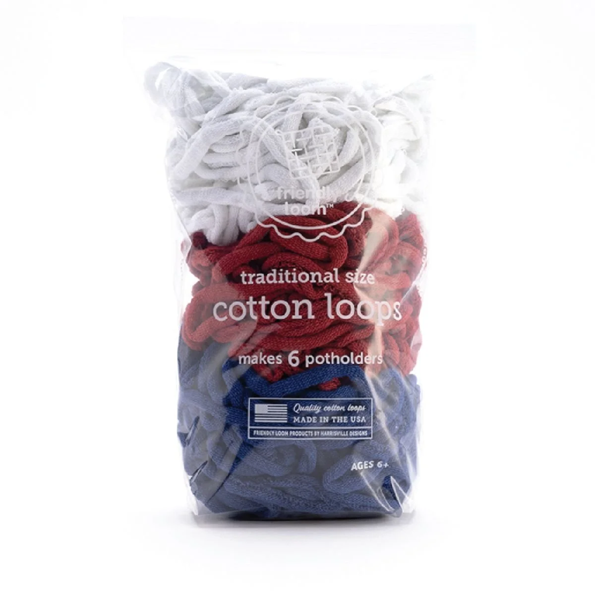 Lotta Loops Cotton Potholder Loops by Friendly Loom™
