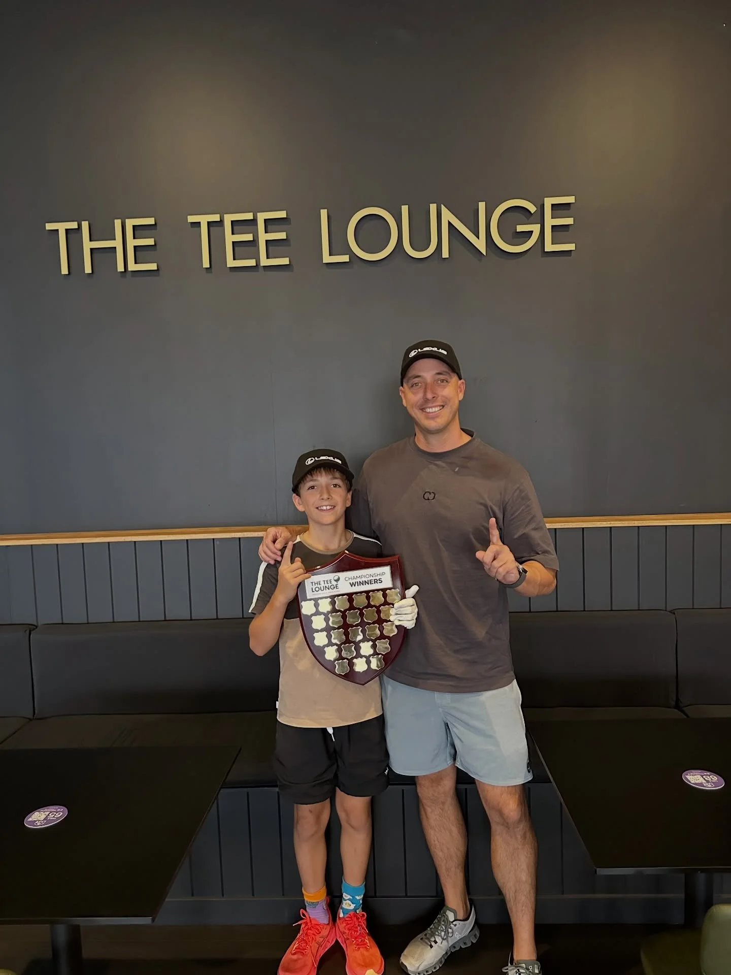 Our Wildcard Champions 🏆 Travis and Phoenix from team Father like son! It is great to get the juniors involved at our venue, all about developing, practicing and fun 💪