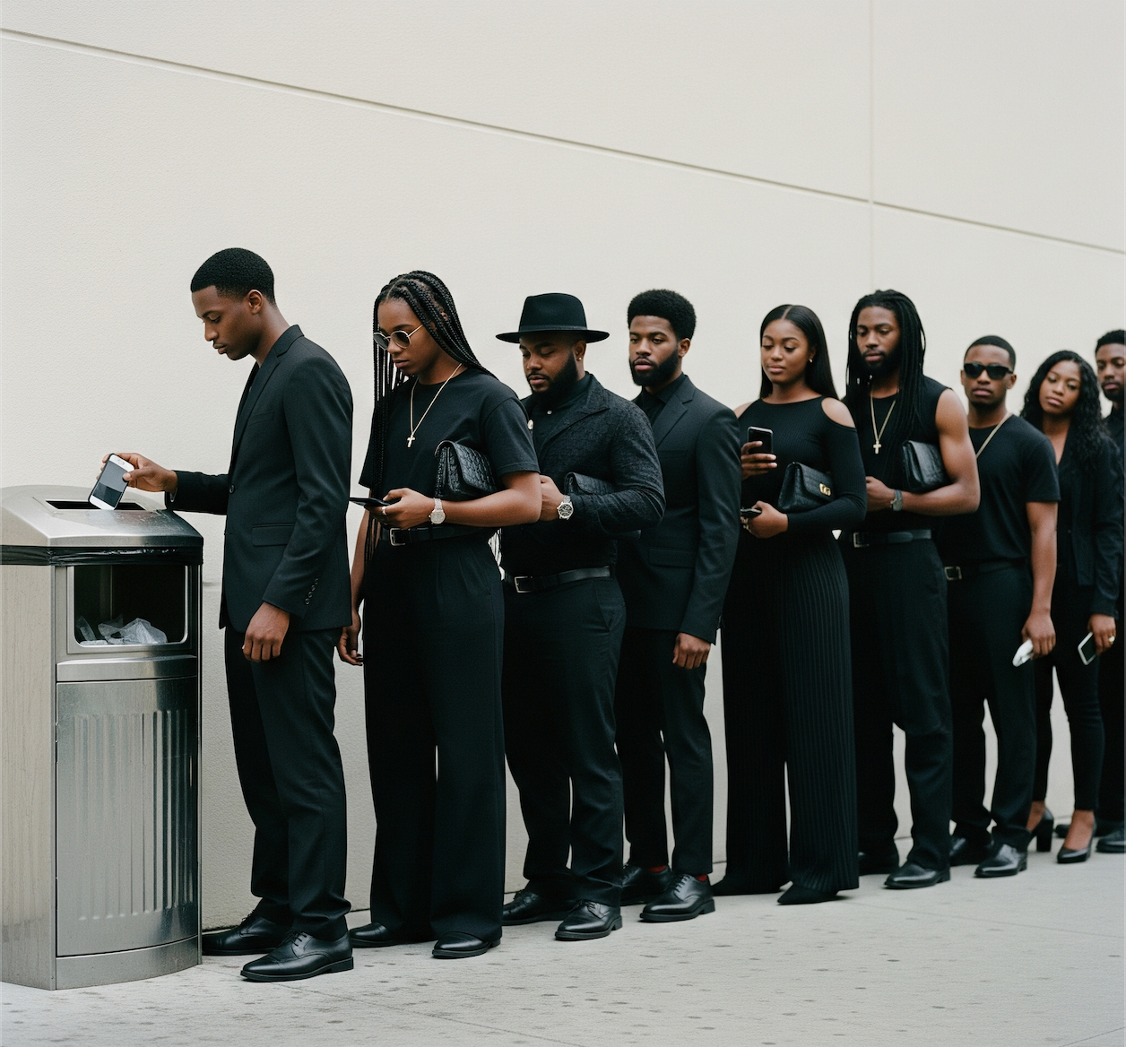 the destruction of black media