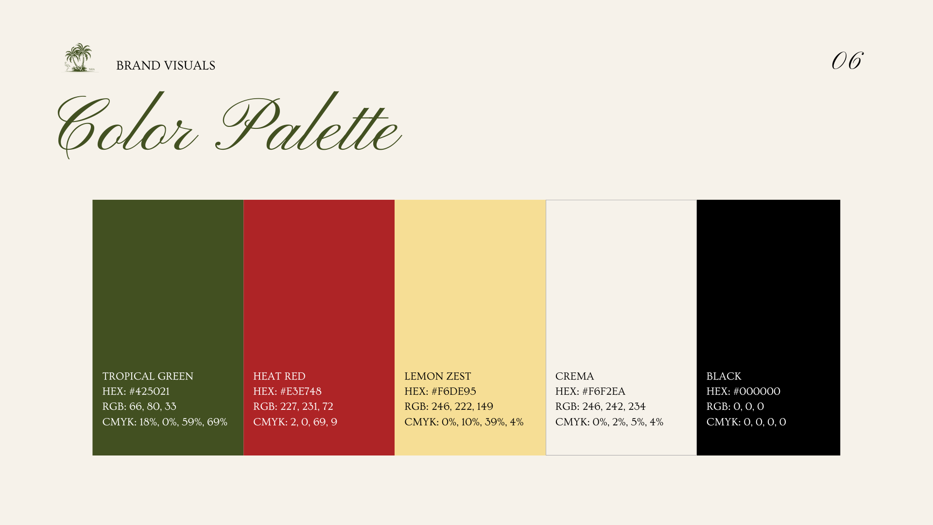 Color Palette