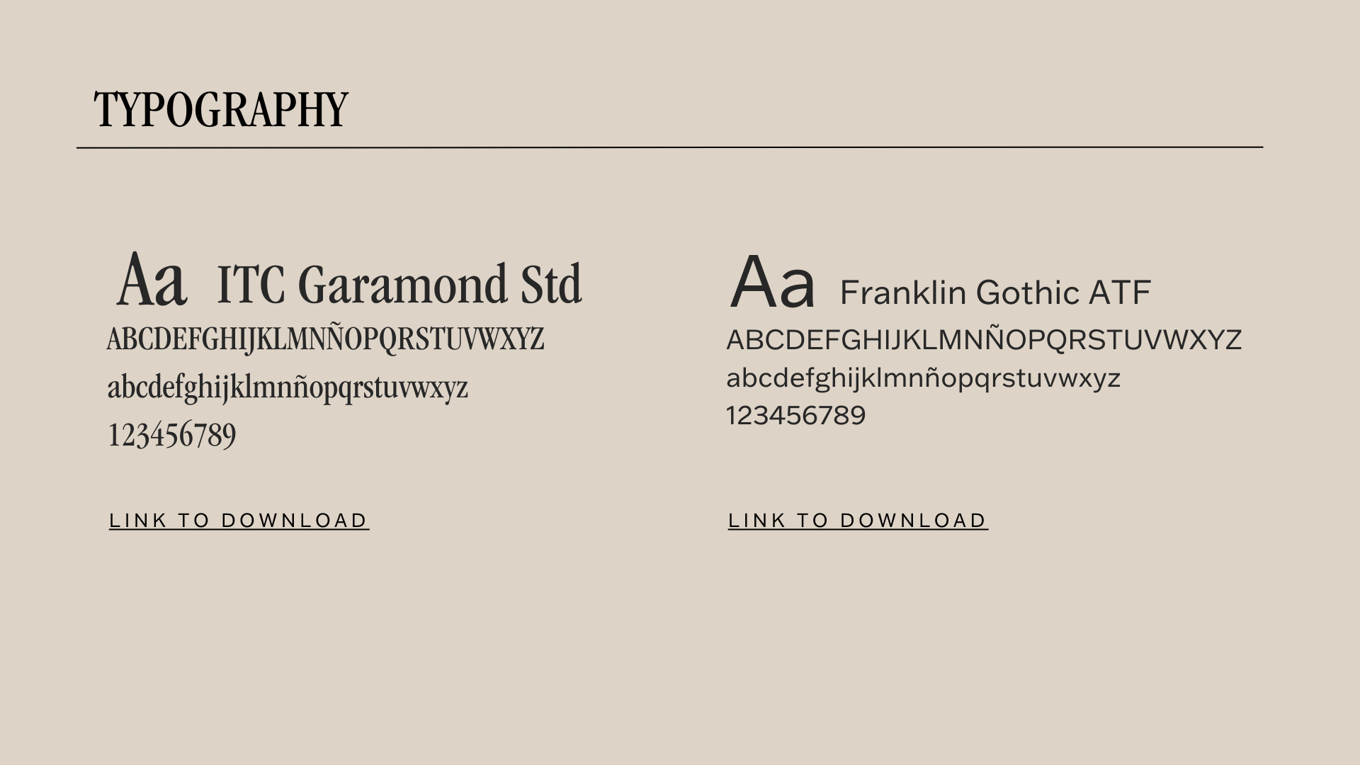Typography