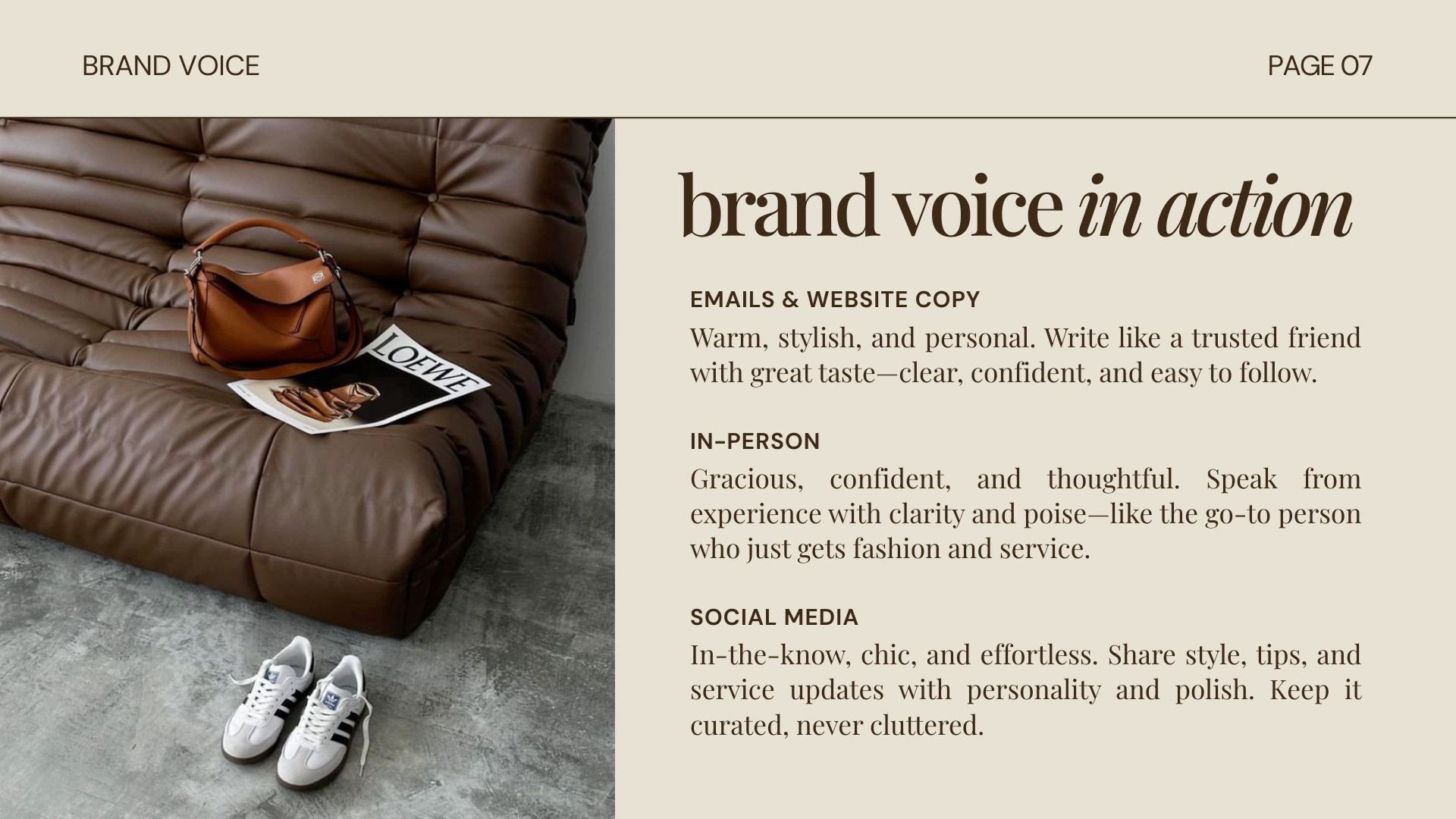 Brand Voice In Action