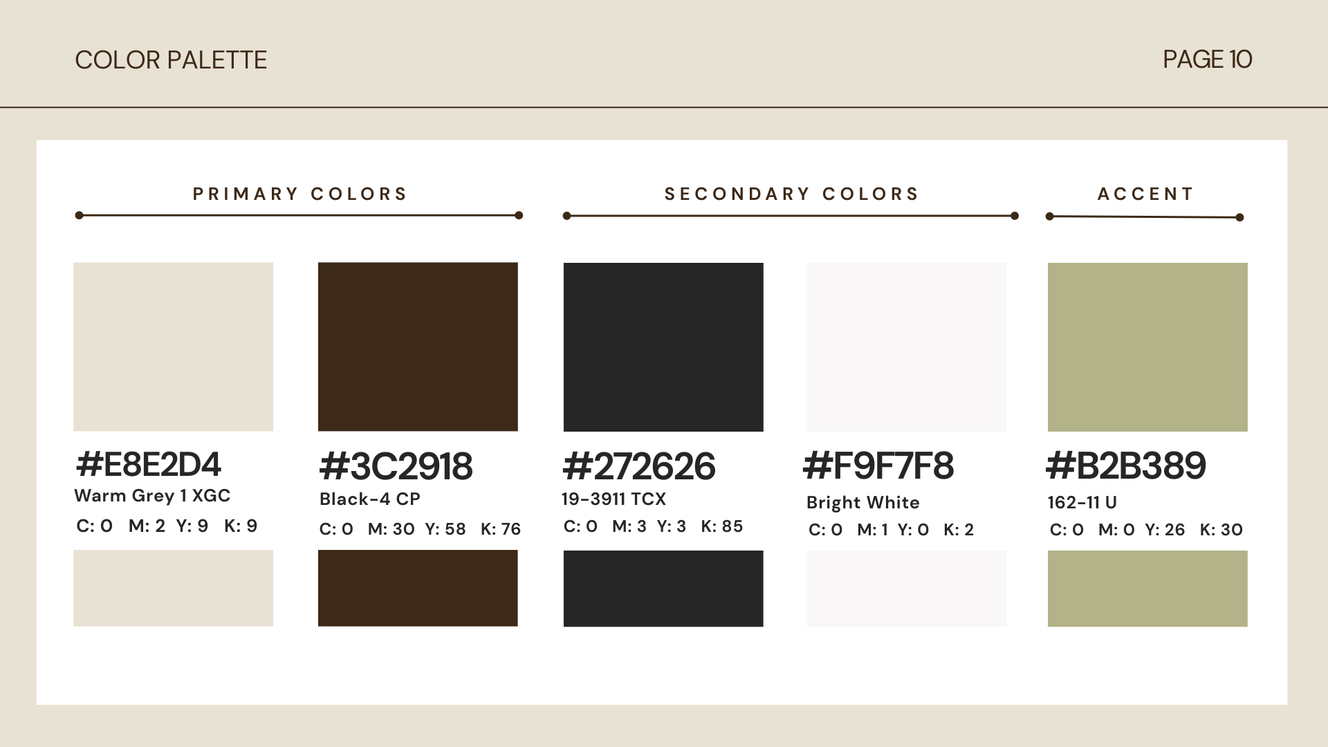 Color Palette