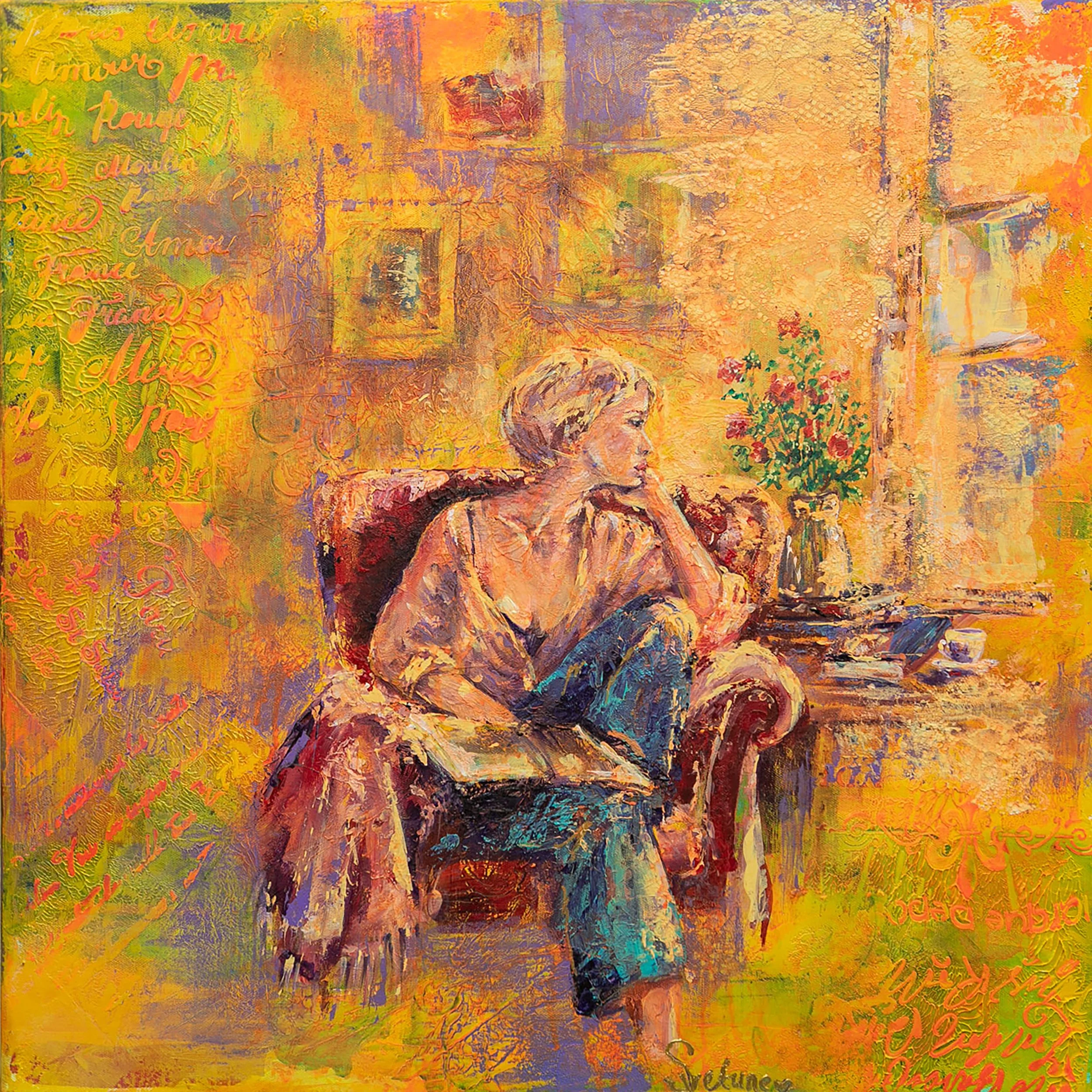 "Quiet Joy" Acrylic Painting