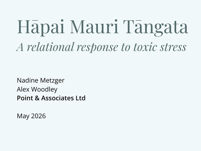 Hāpai Mauri Tāngata Report