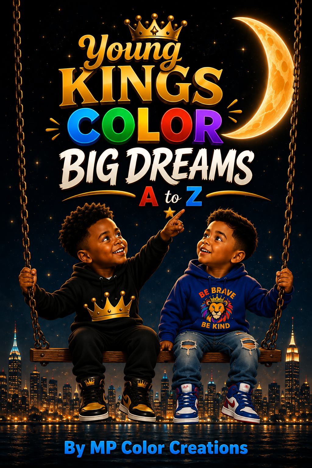 Young Kings Color Big Dreams A-Z (Printable)