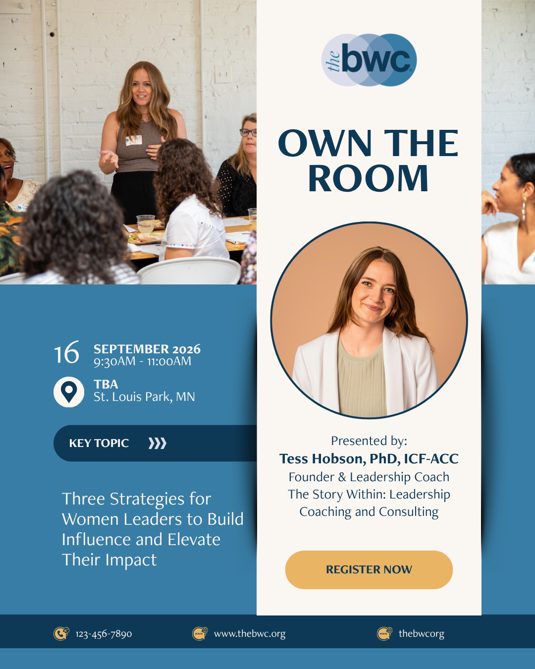 Own the Room: Three Strategies for Women Leaders to Build Influence and Elevate Their Impact