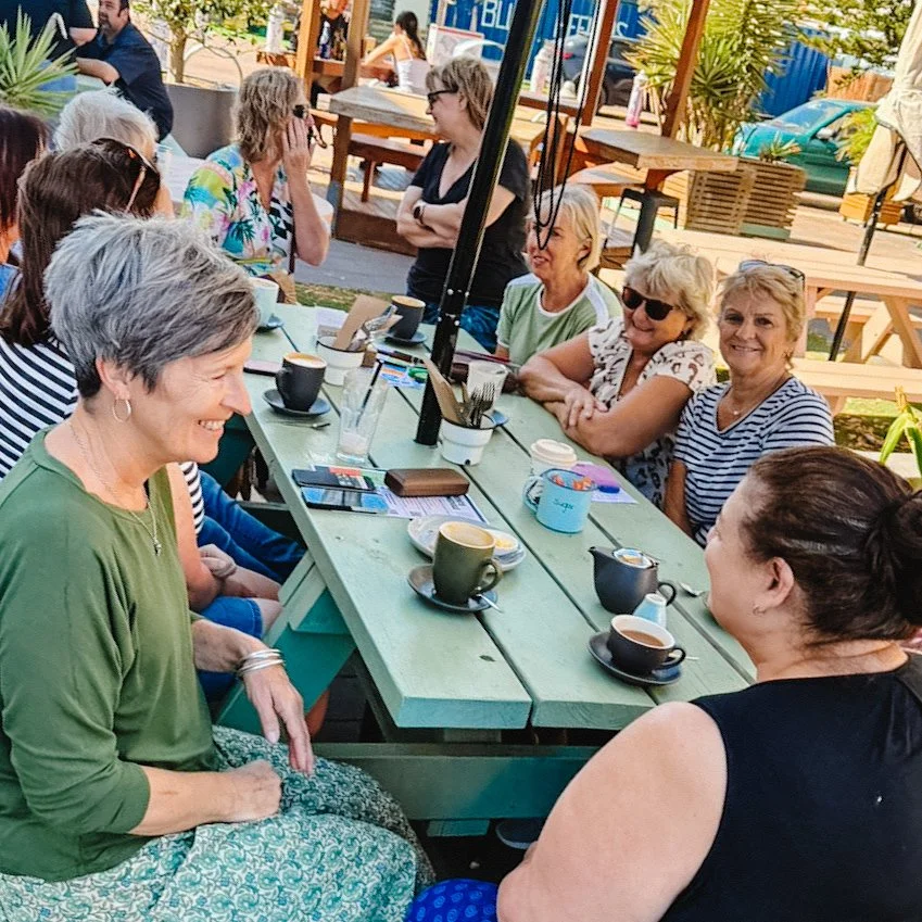 A few of our members enjoyed a casual Sunday Coffee Catch-Up last weekend 💛 It was one of those easy, feel-good mornings - incredible women, flowing conversation, classic Geraldton &ldquo;I know her!&rdquo; moments. Movie plans were made on the spot