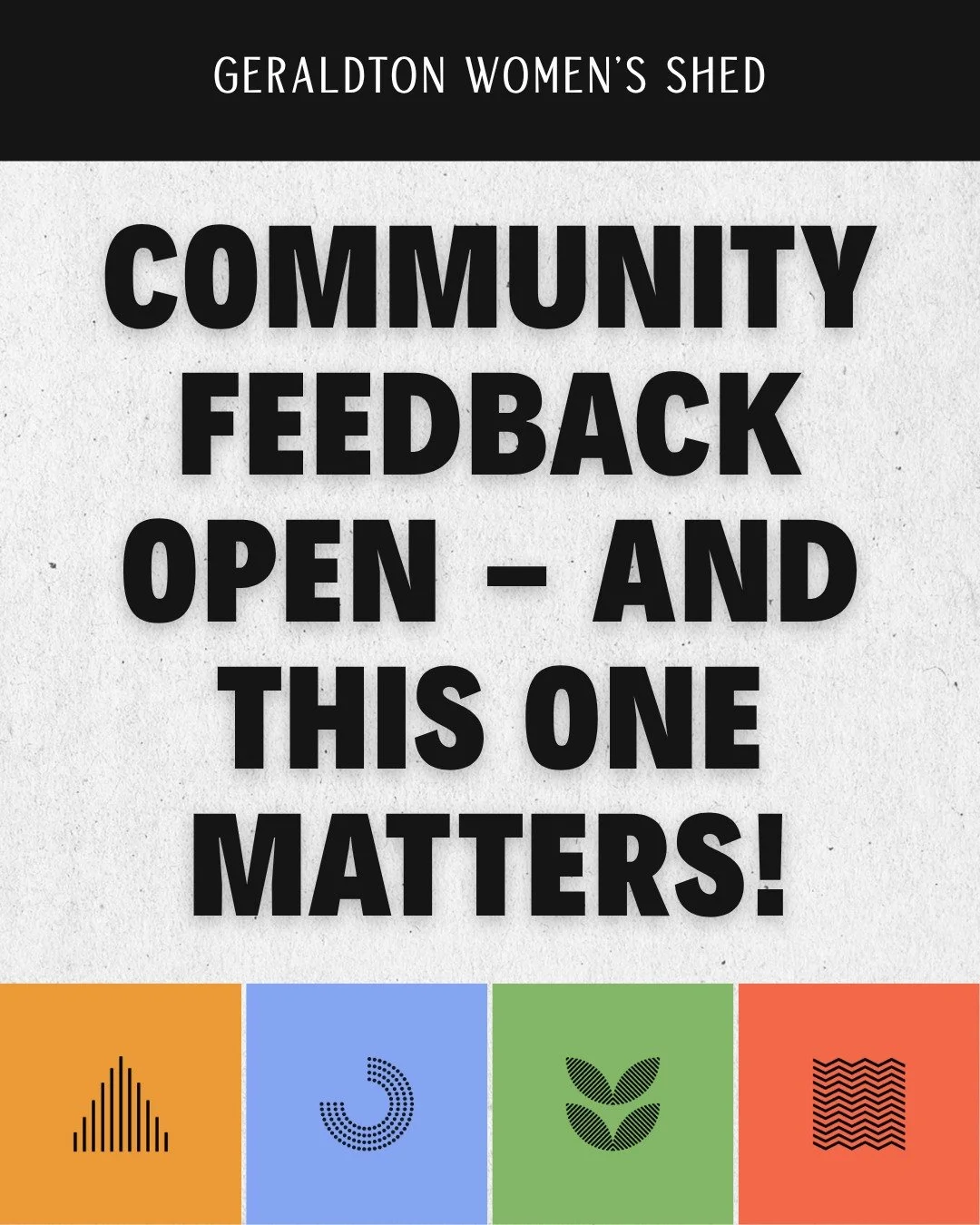 The City of Greater Geraldton is asking for public feedback on their new Living Well in Greater Geraldton &ndash; Wellbeing Plan, which focuses on community connection, wellbeing, safe spaces and opportunities for people to feel supported and include