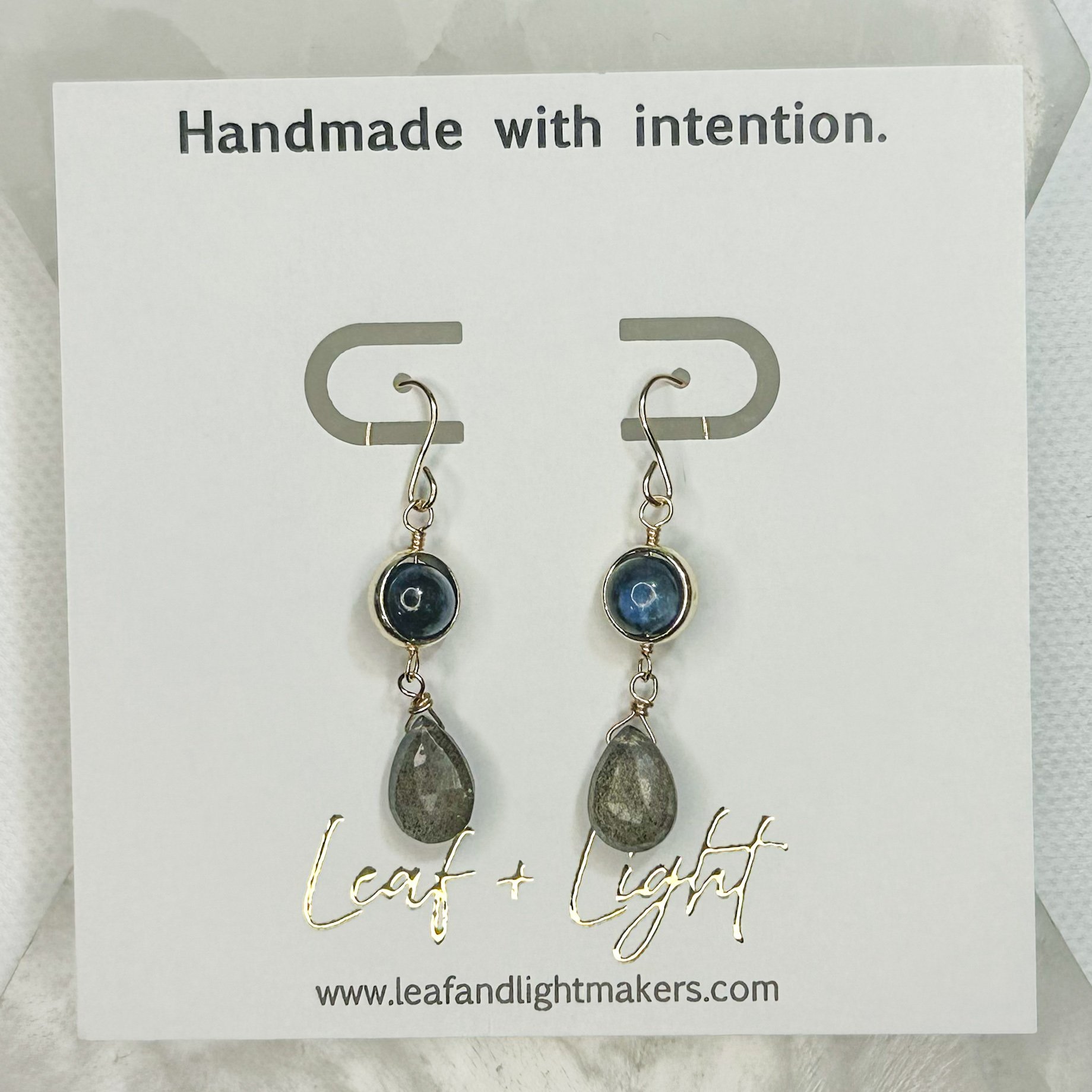 Labradorite & Blue Kyanite (336)